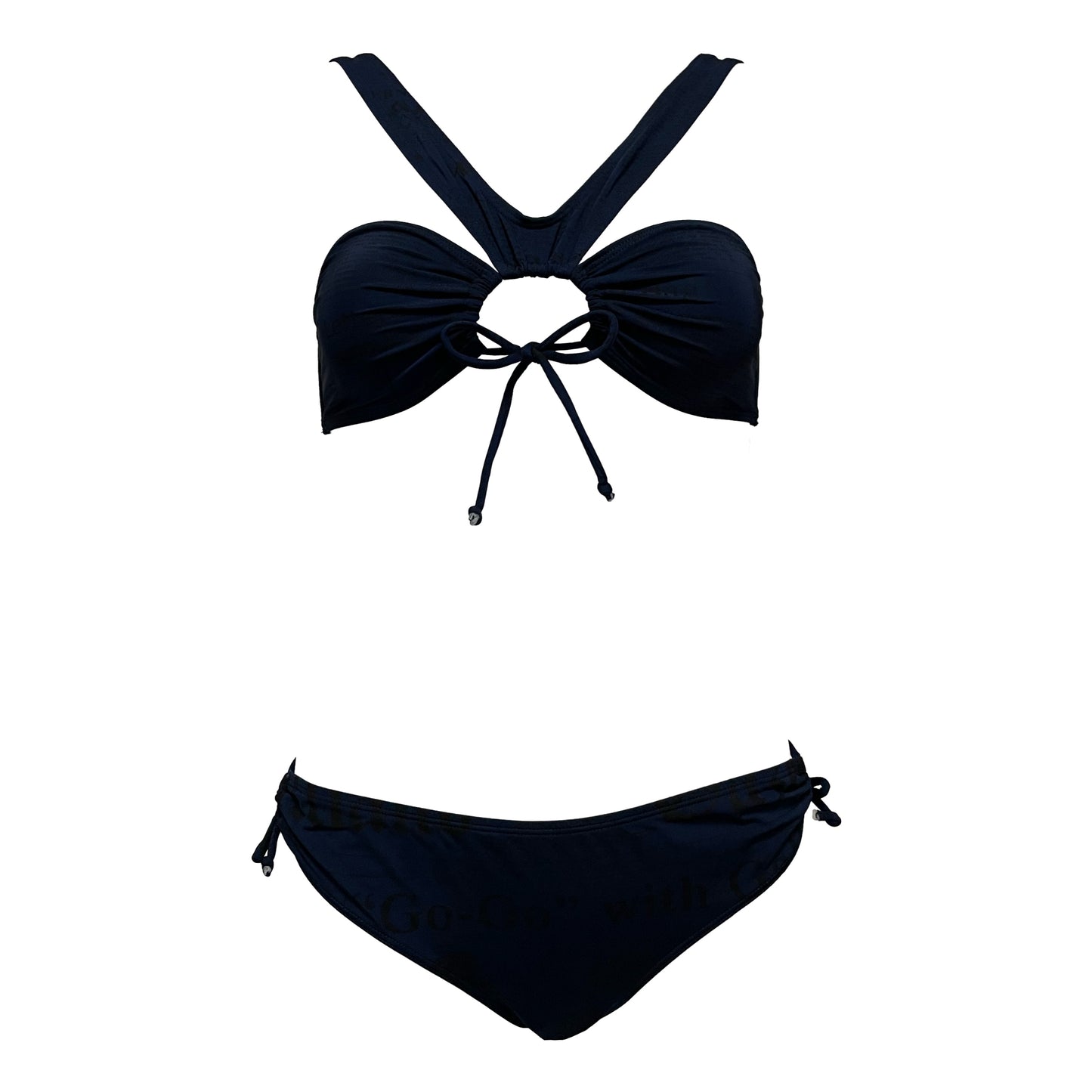 JOHN GALLIANO Newspaper Print Bikini