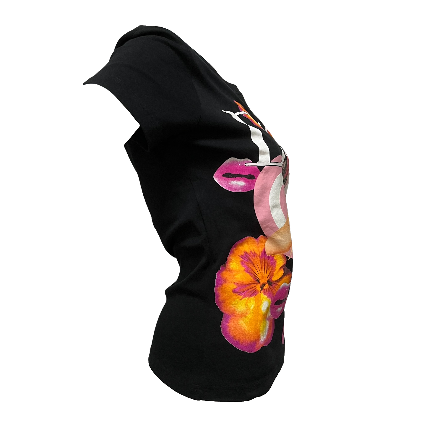 CHRISTIAN DIOR Spring Summer 2005 Floral Print T-Shirt