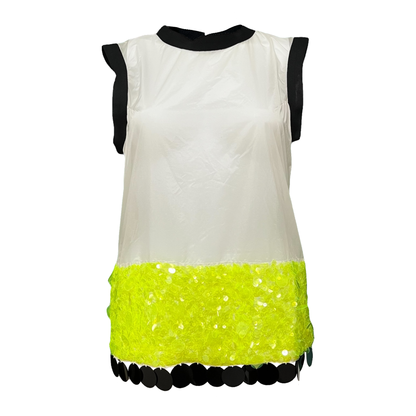 MARNI Spring Summer 2011 Sheer Sequin Tank Top