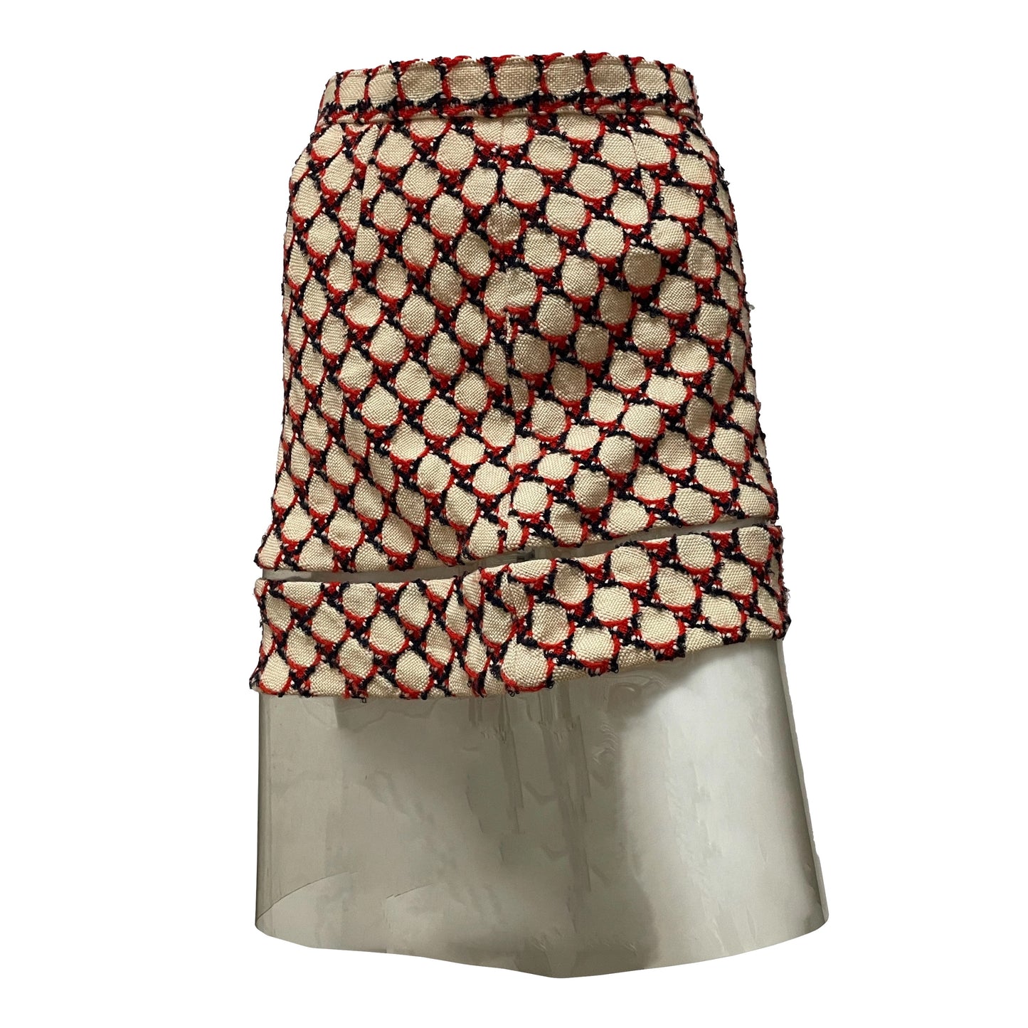 JUNYA WATANABE Fall Winter 2001 PVC Flared Midi Skirt