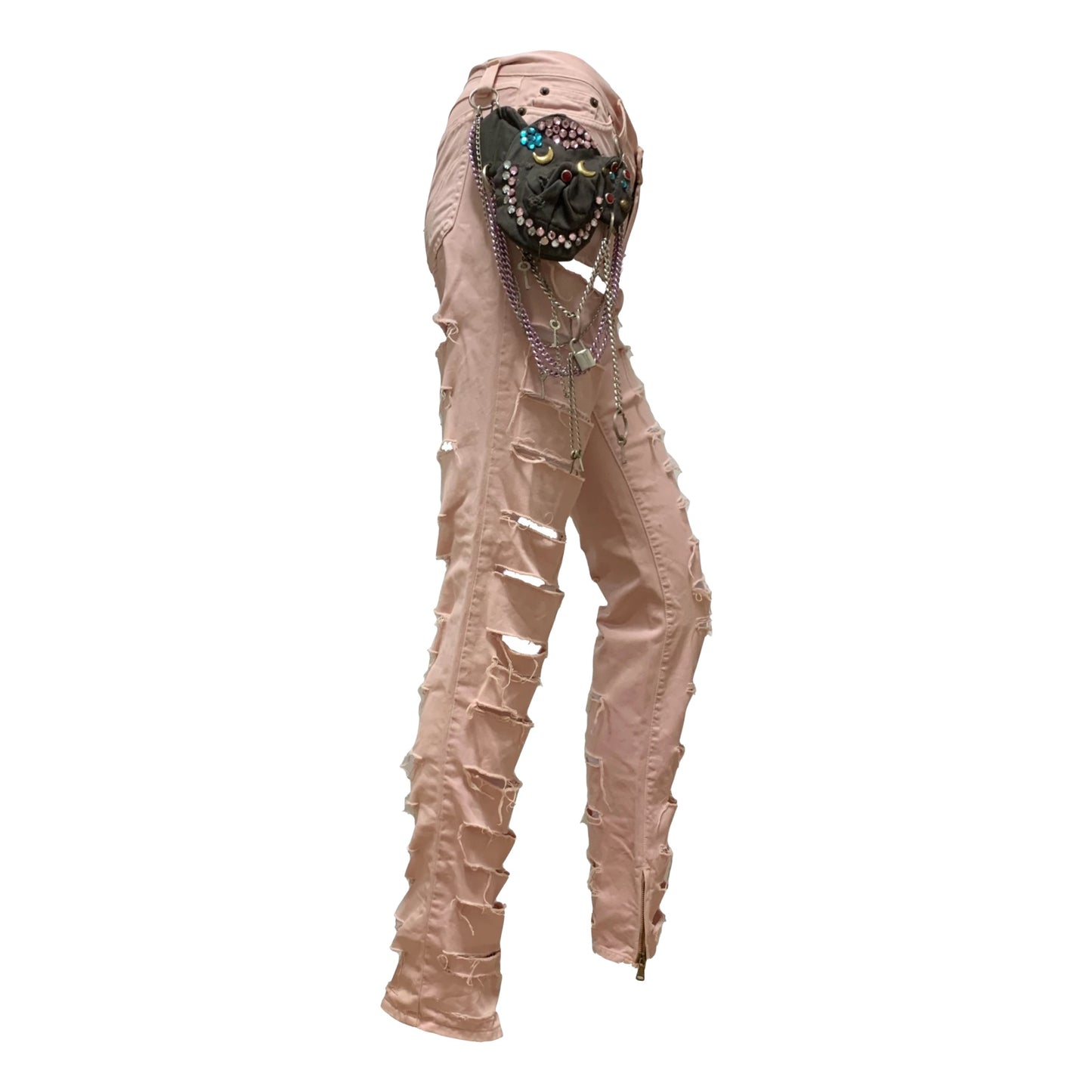 D&G Spring Summer 2003 Distressed Denim Pants