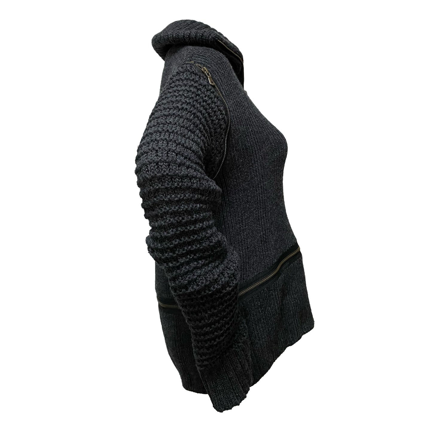 DOLCE&GABBANA Fall Winter 2003 Zipper Turtleneck Sweater