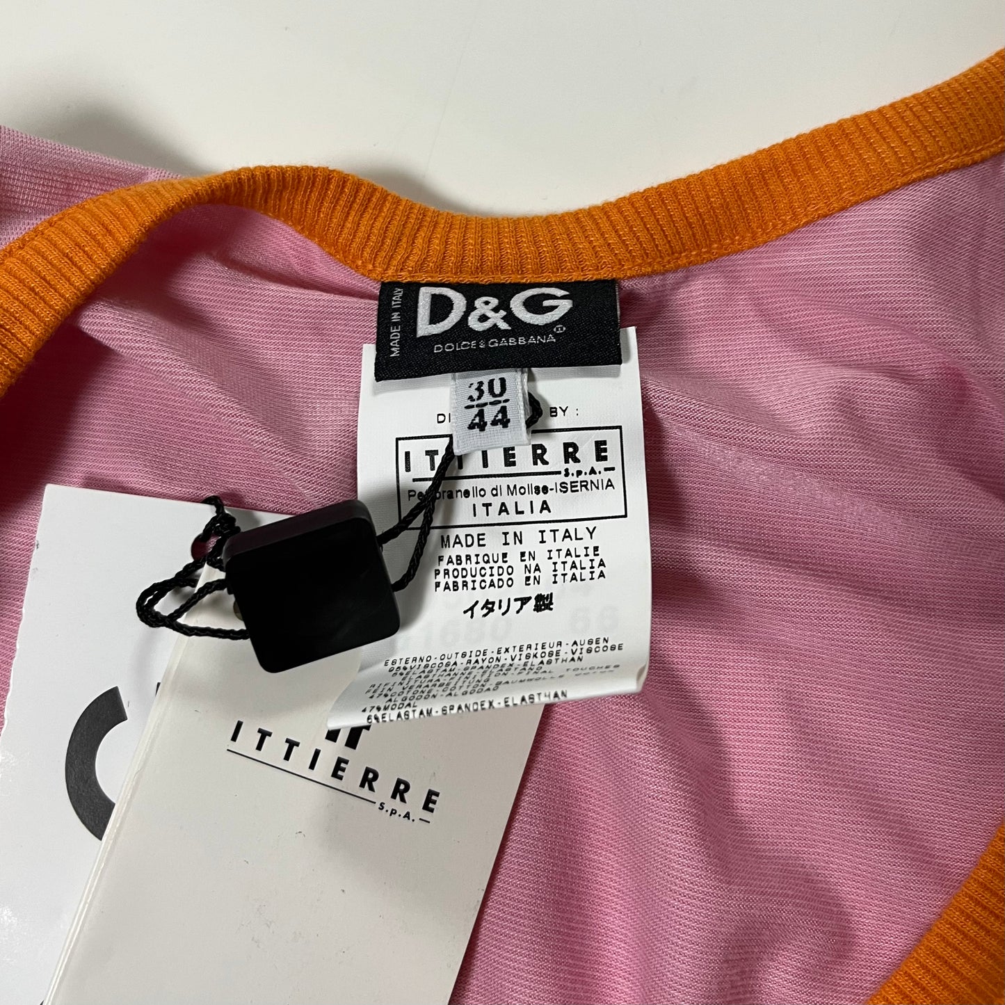 D&G Pearl Chain Tank Top