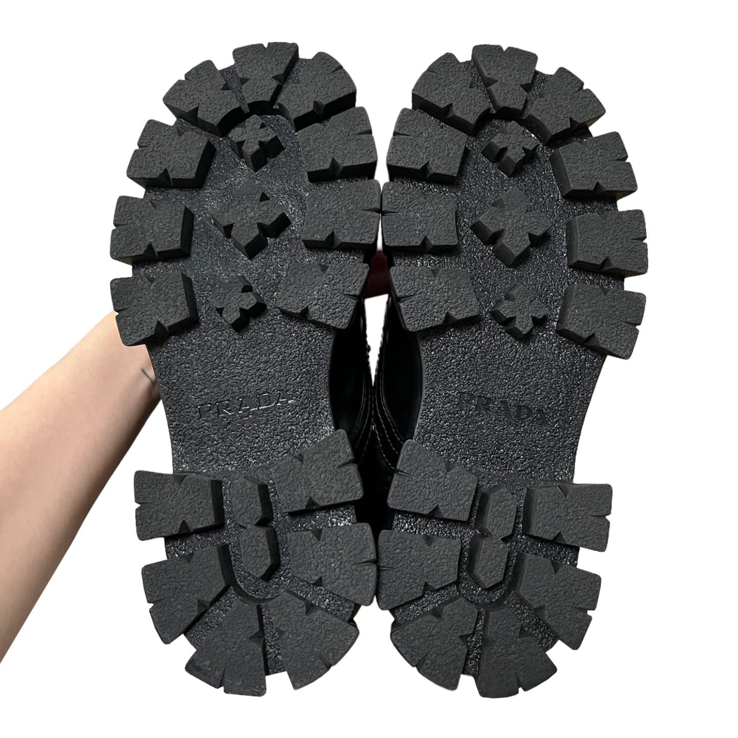 PRADA Monolith Short Combat Boots