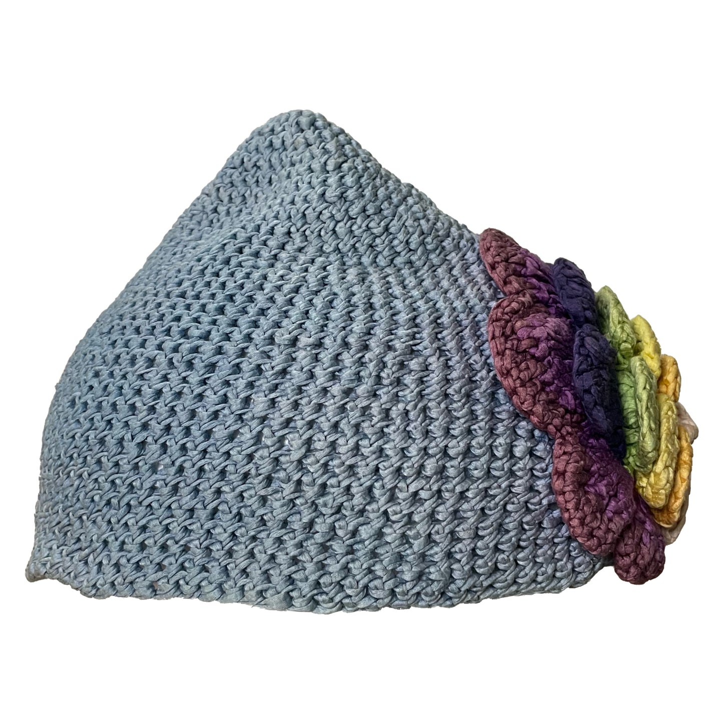 CHRISTIAN DIOR Spring Summer 2005 Floral Knit Beanie