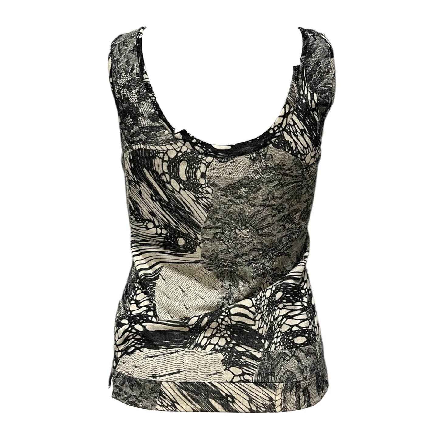CHRISTIAN DIOR Spring Summer 2006 Lace Print Tank Top