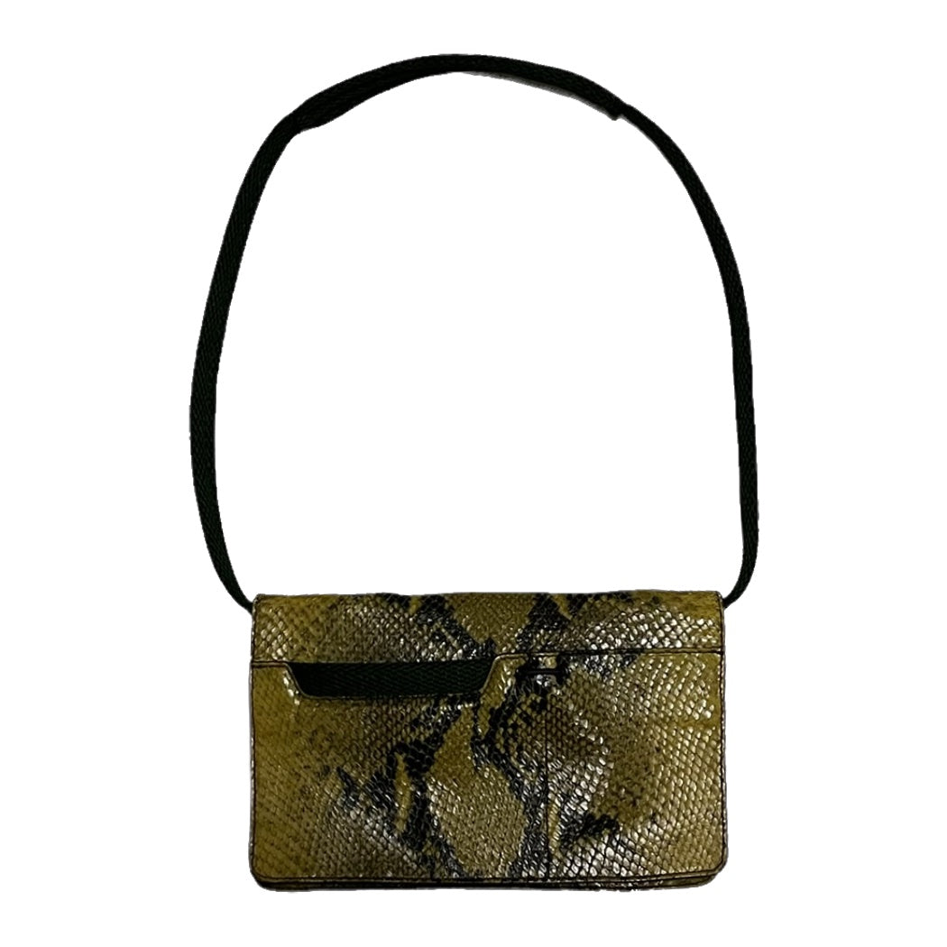 MIU MIU Fall Winter 1999 Python Mesh Hand Bag