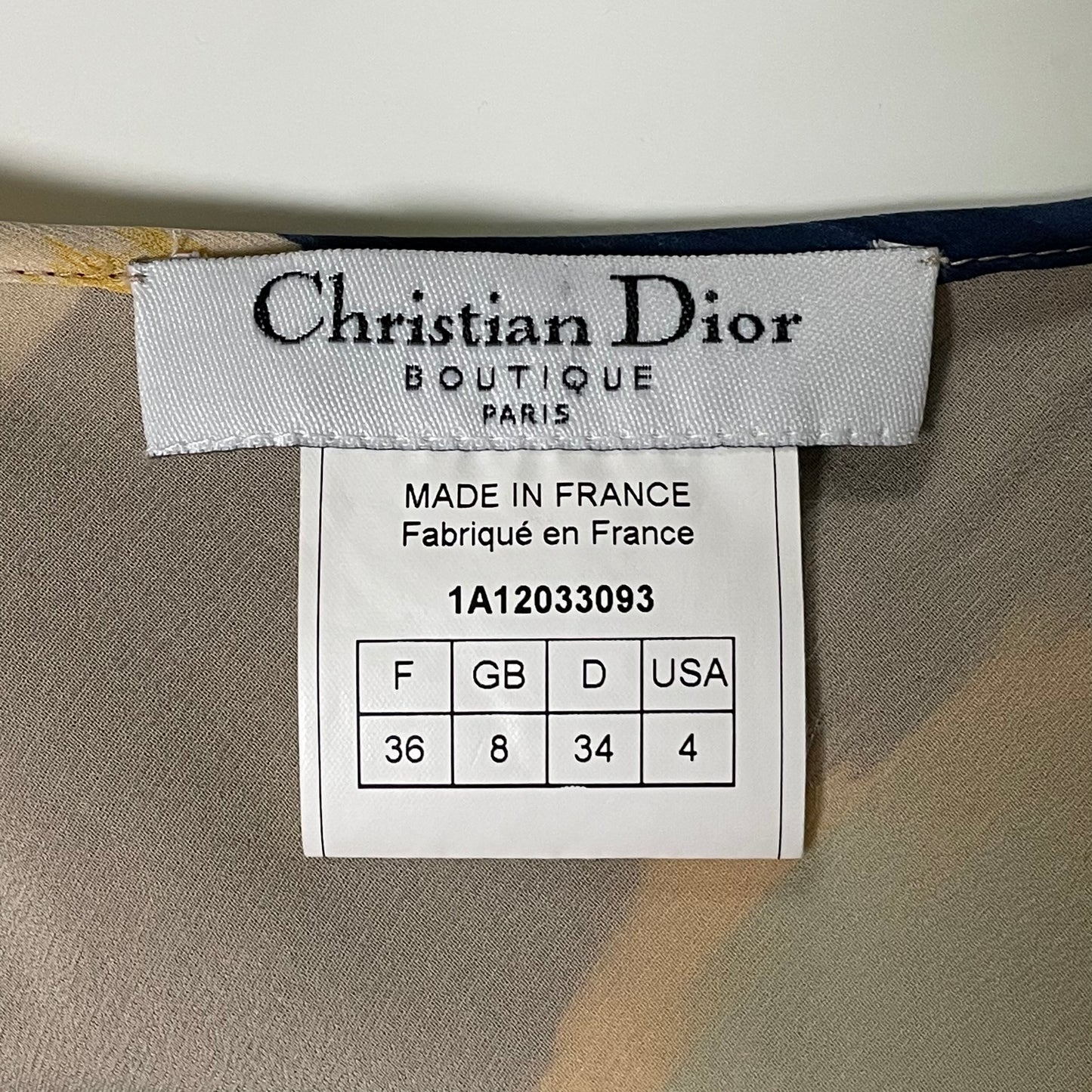 CHRISTIAN DIOR Fall Winter 2001 Flared Midi Skirt