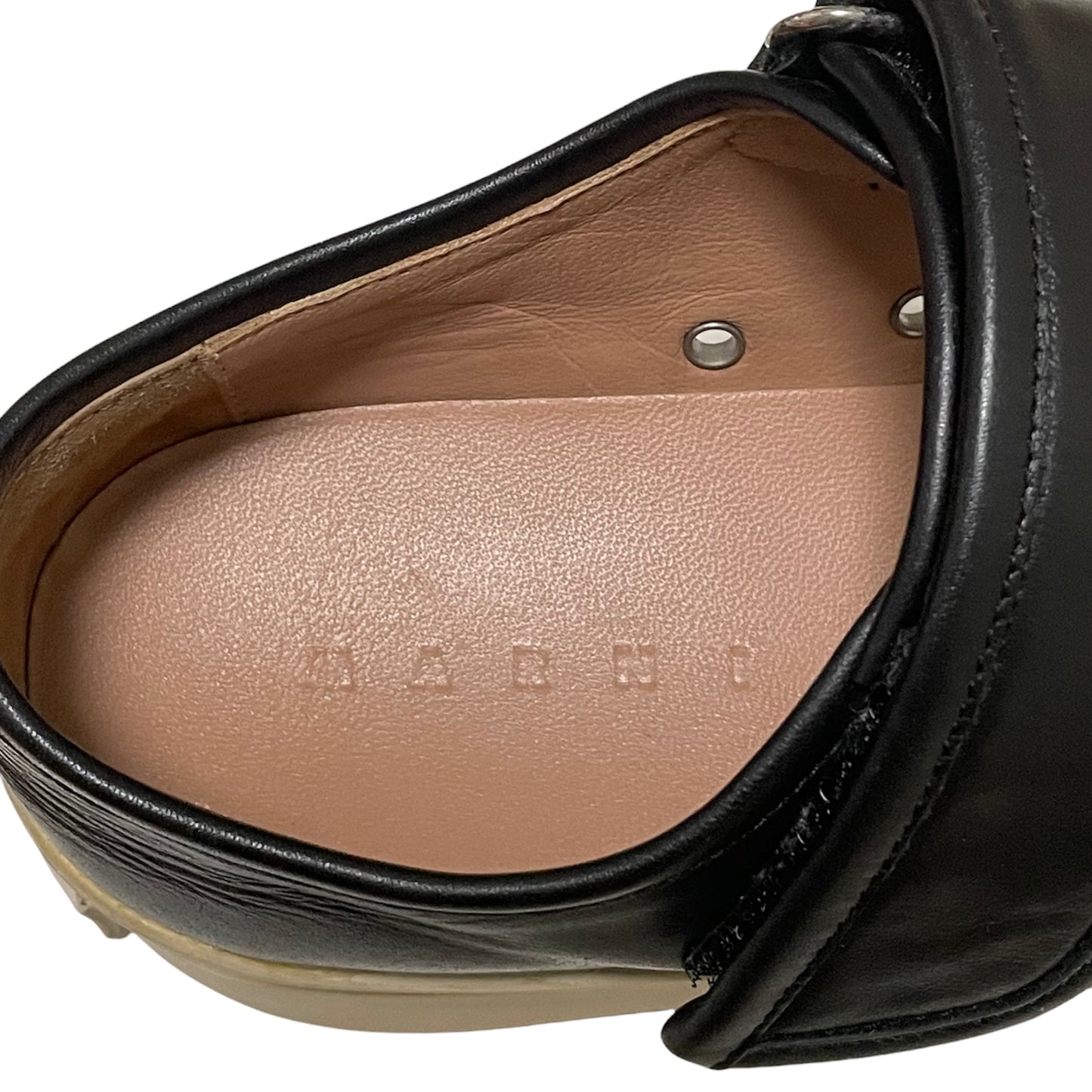 MARNI Pablo Leather Velcro Sneakers