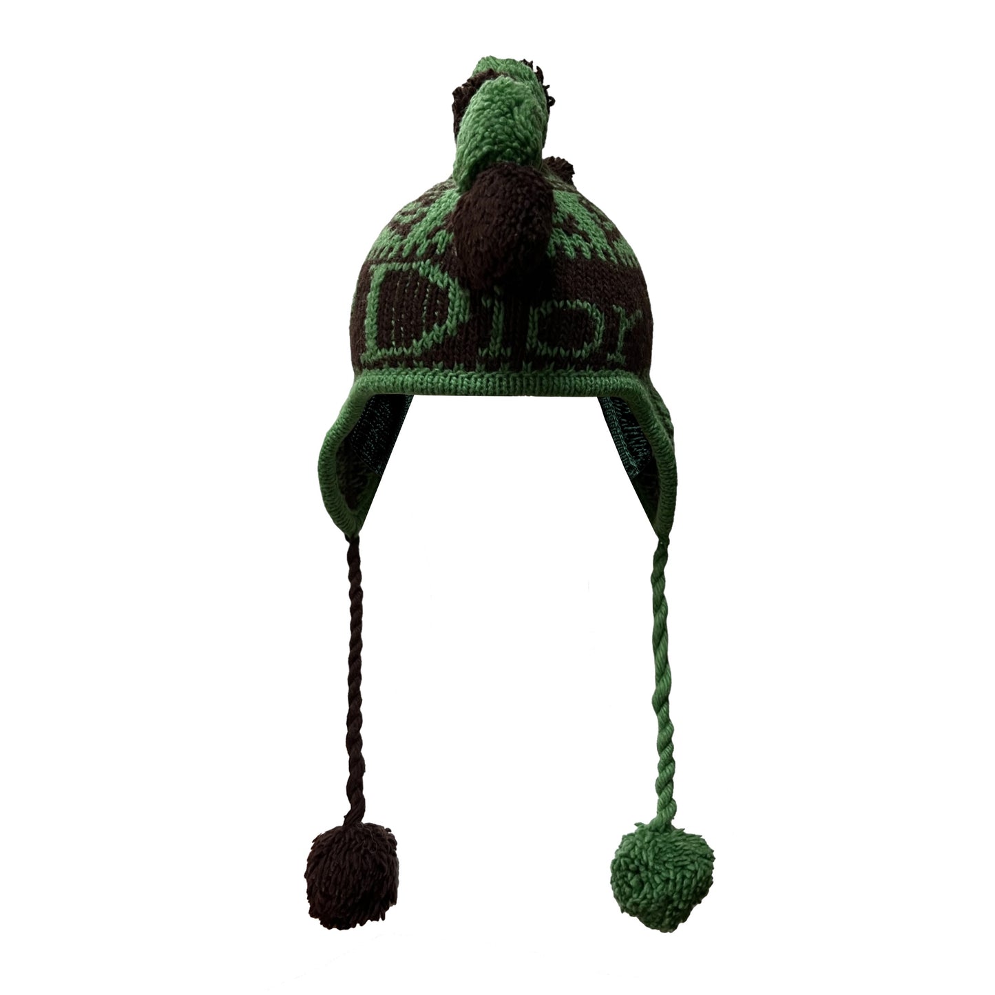 CHRISTIAN DIOR Fall Winter 2002 Knit Pom Pom Mohawk Hat