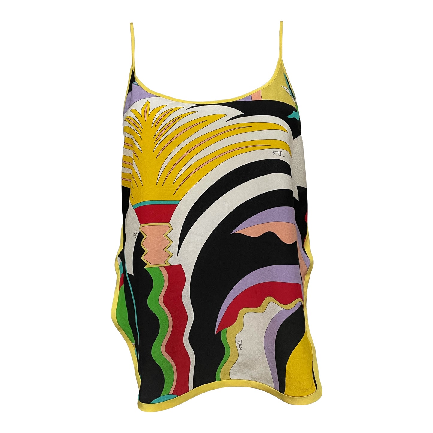 EMILIO PUCCI Spring Summer 2019 Silk Camisole