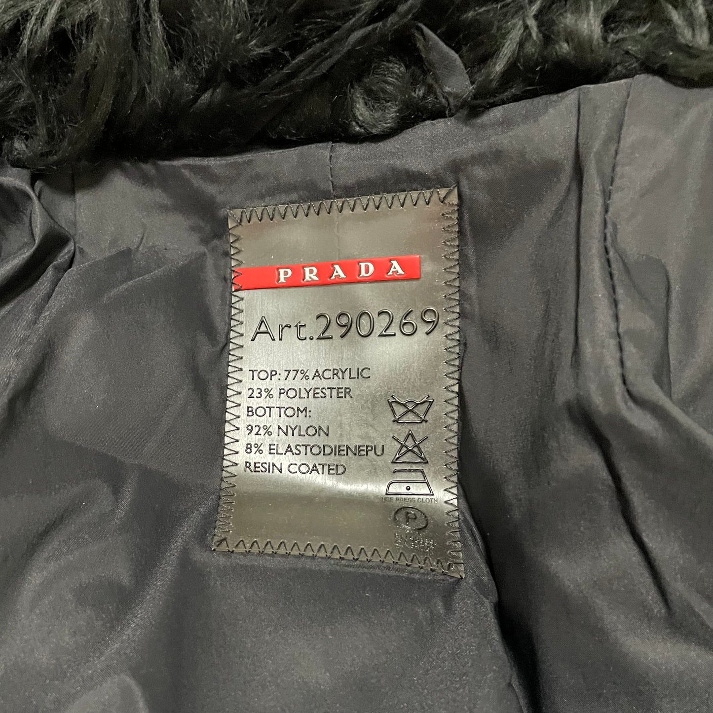 PRADA Sport Fur Nylon Jacket