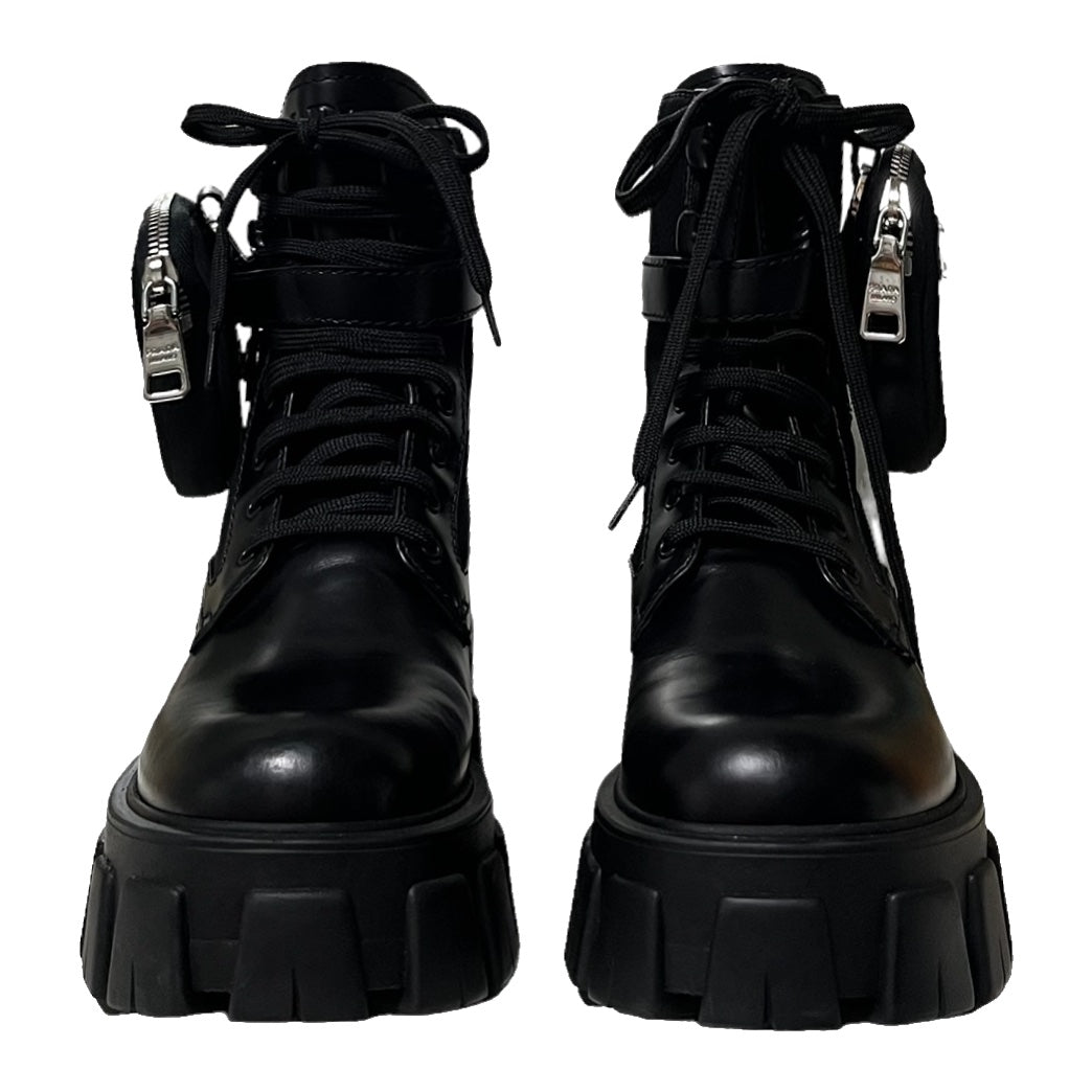 PRADA Monolith Short Combat Boots
