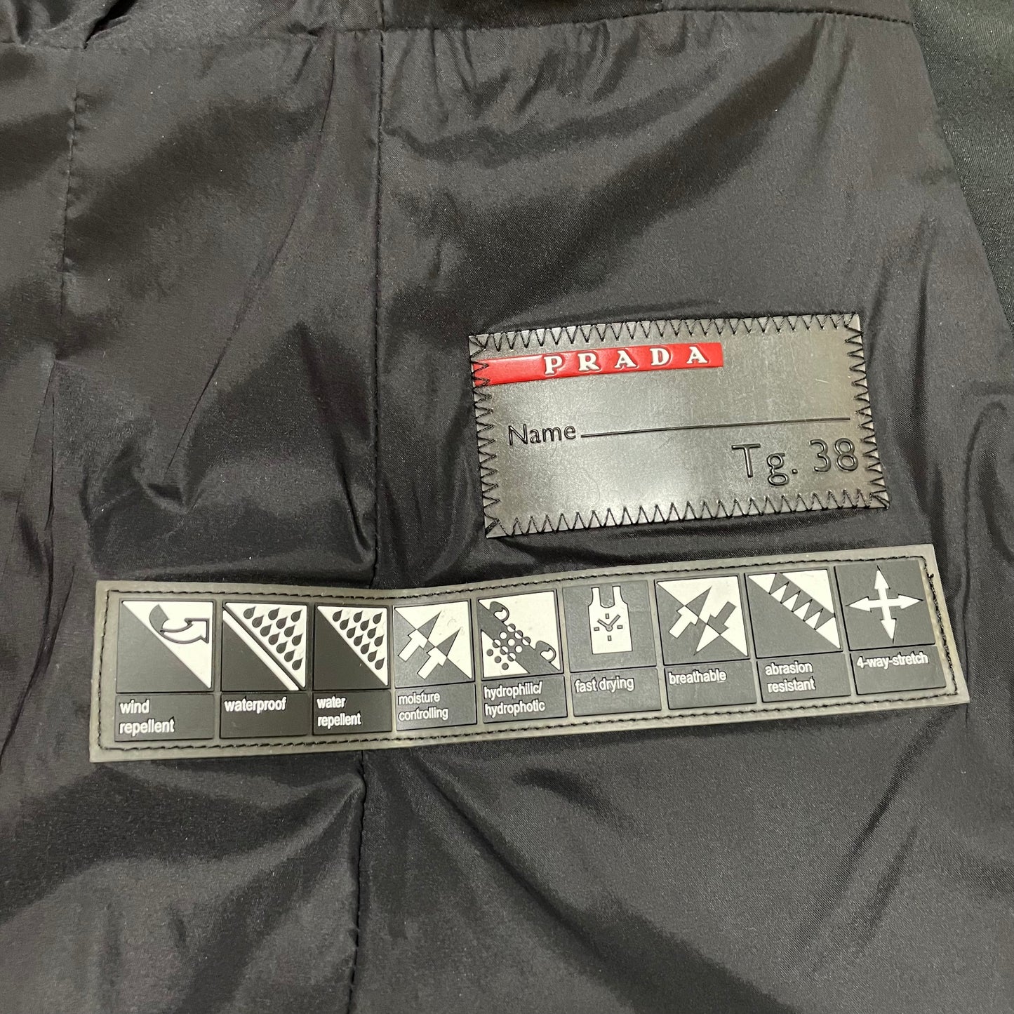 PRADA Sport Fur Nylon Jacket