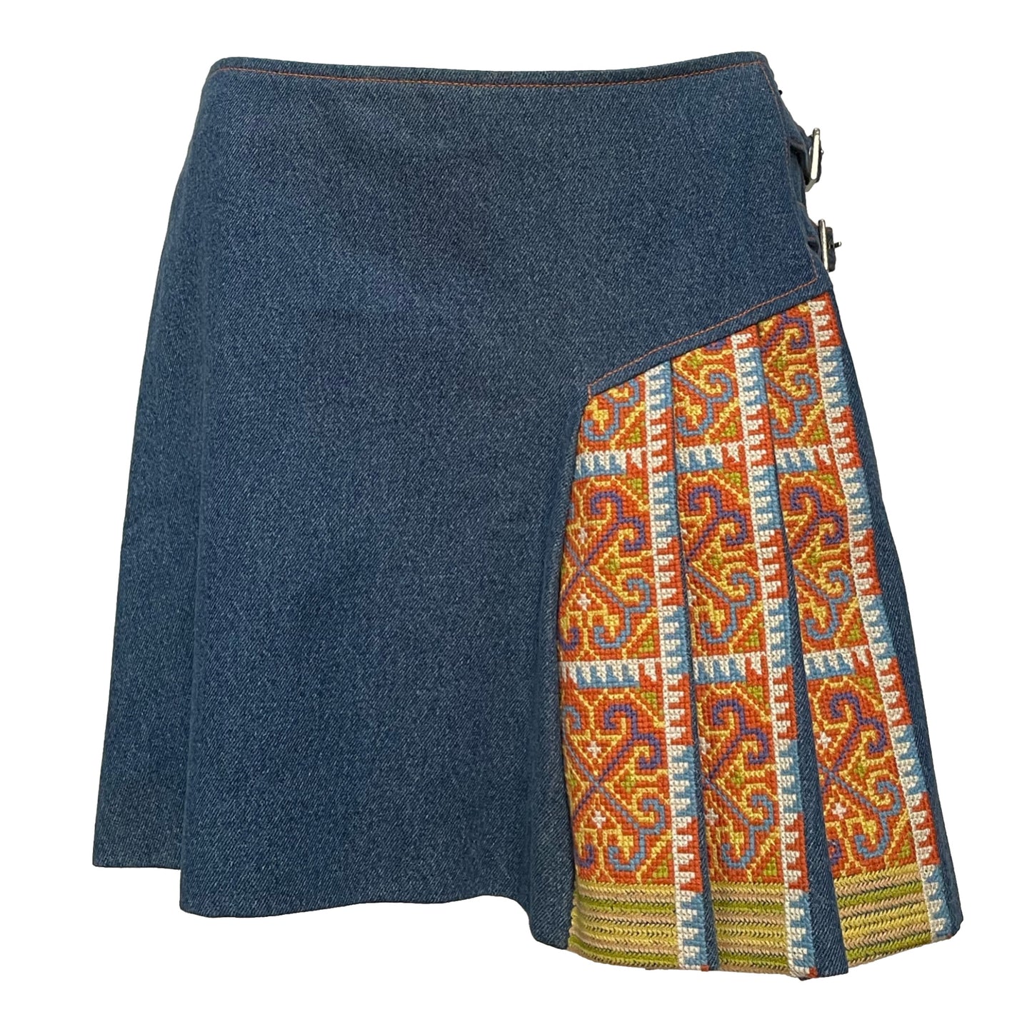 CHRISTIAN DIOR Fall Winter 2002 Denim Skirt