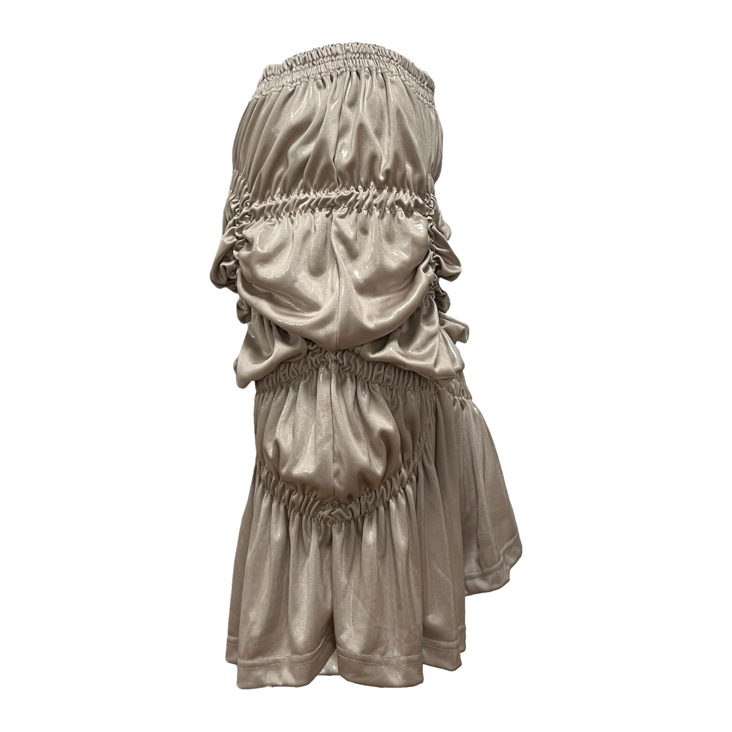 ISSEY MIYAKE Fall Winter 2010 Ruched Midi Skirt