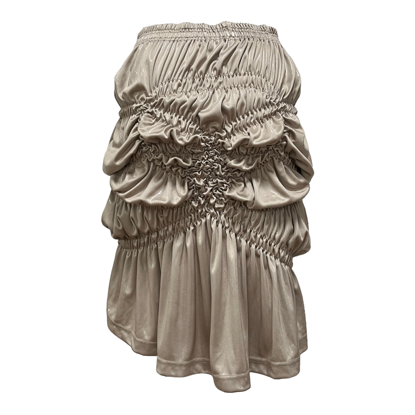 ISSEY MIYAKE Fall Winter 2010 Ruched Midi Skirt