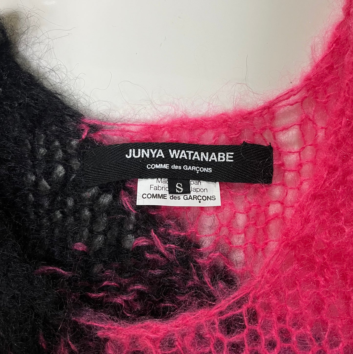 JUNYA WATANABE Fall Winter 2006 Distressed Knit Mini Dress