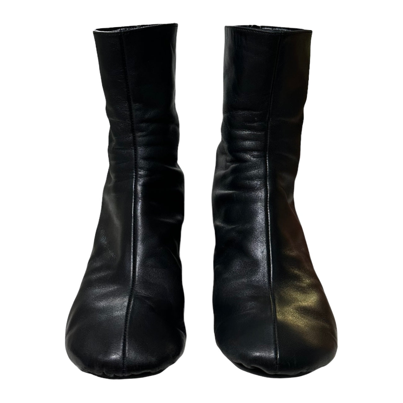 JUNYA WATANABE Spring Summer 2017 Leather Zip Ankle Boots