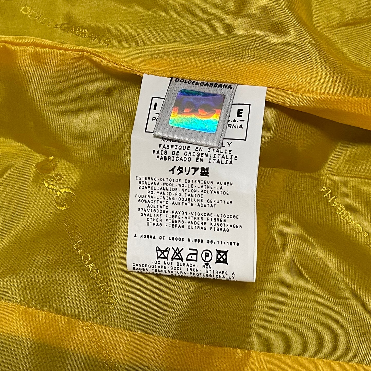 D&G Snap Button Coat