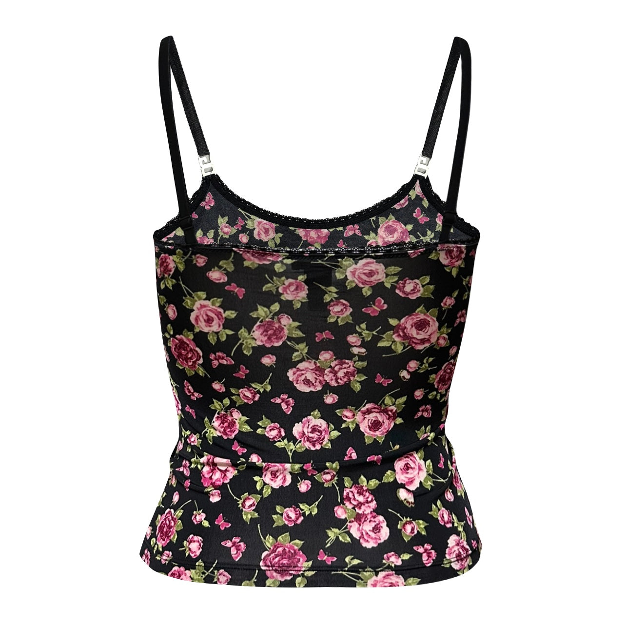 DOLCE&GABBANA Roses and Butterfly Print Camisole