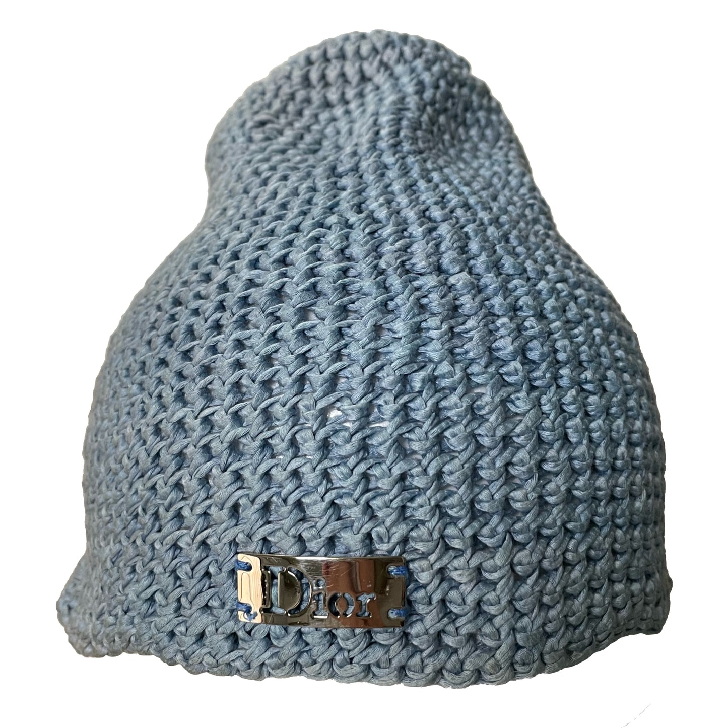 CHRISTIAN DIOR Spring Summer 2005 Floral Knit Beanie