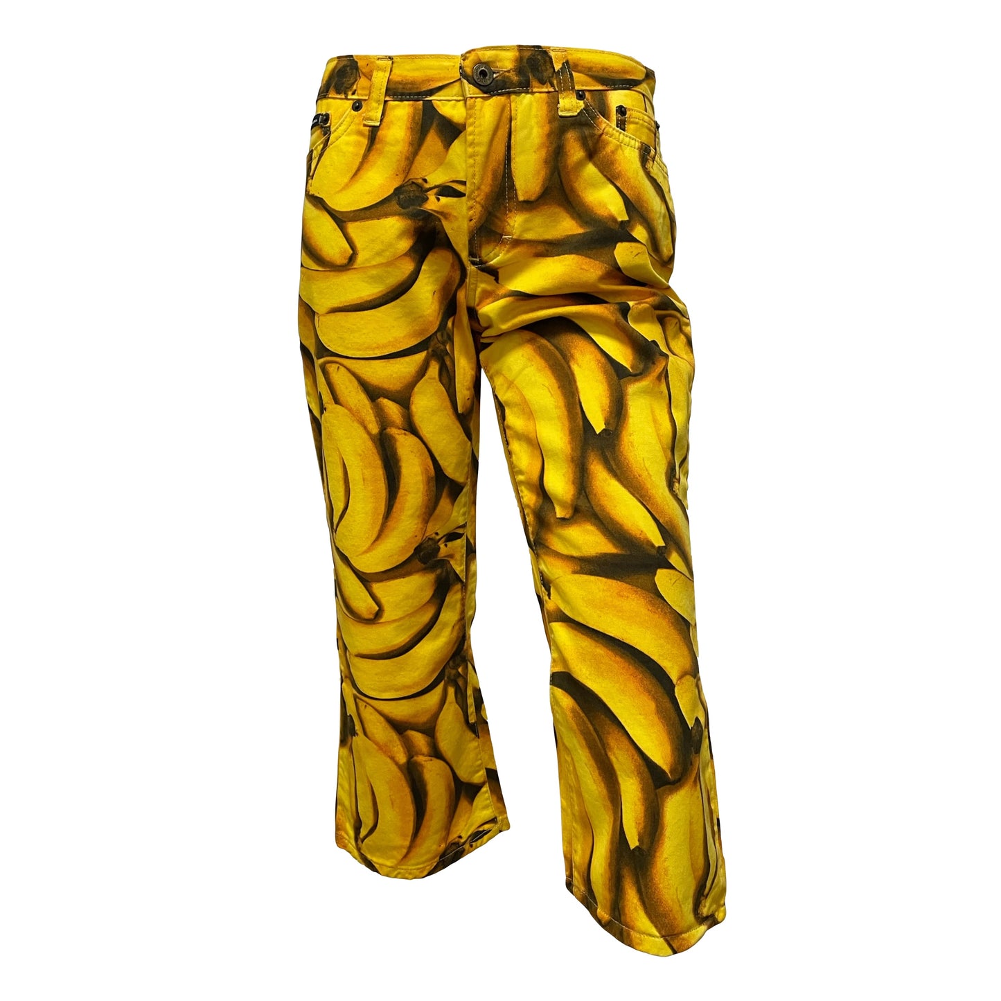 D&G Banana Print Cropped Pants