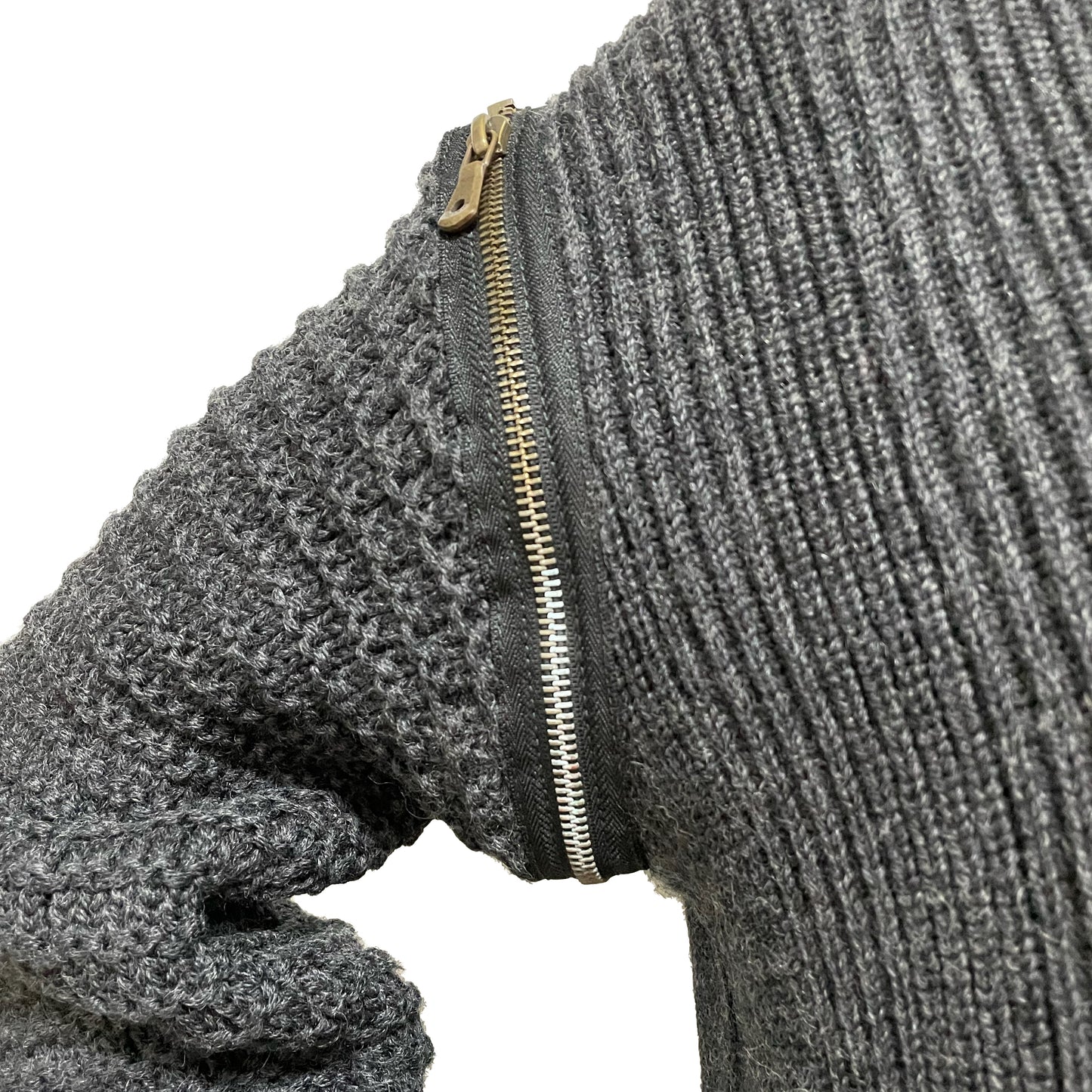 DOLCE&GABBANA Fall Winter 2003 Zipper Turtleneck Sweater