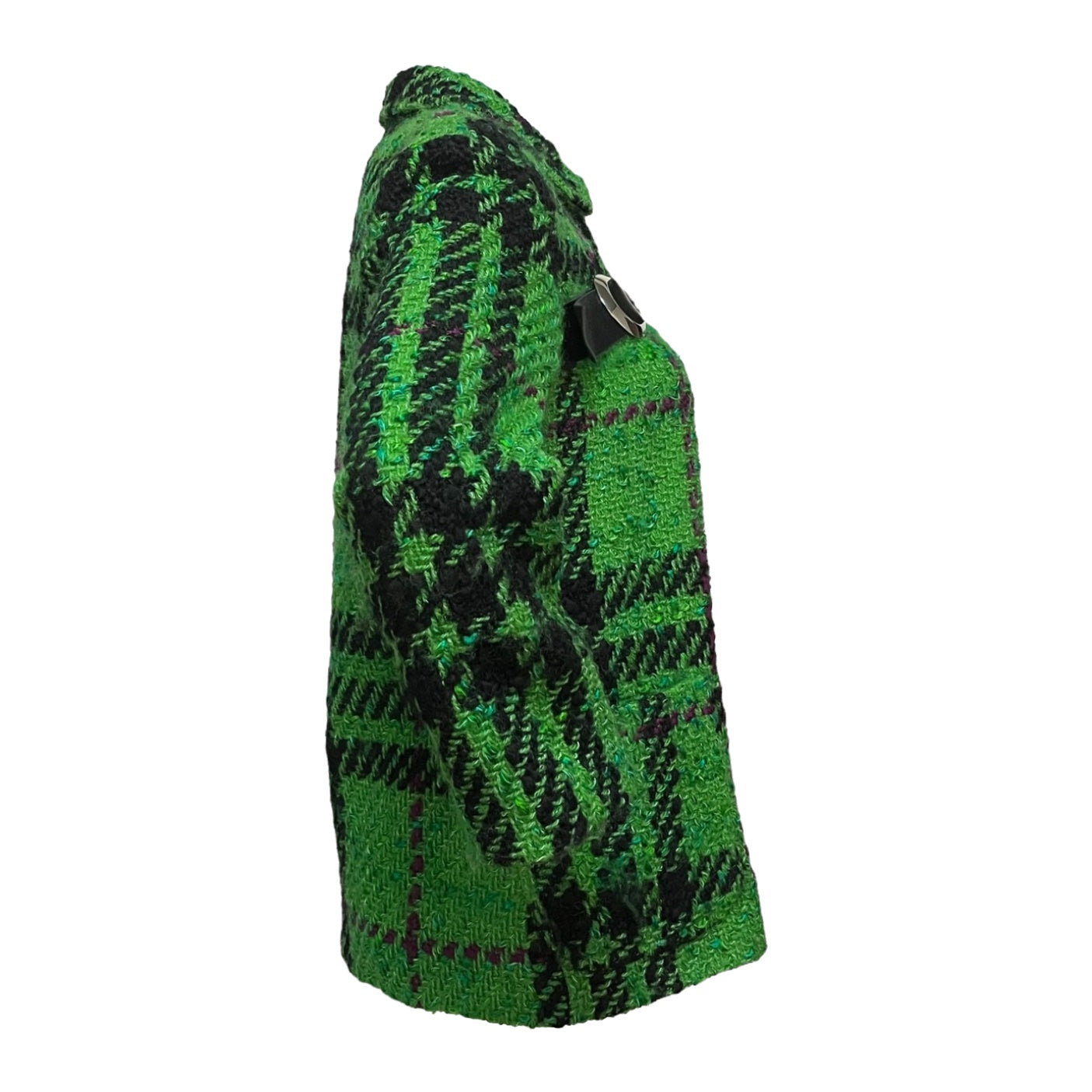JUNYA WATANABE Fall Winter 2001 Check Tweed Sweater