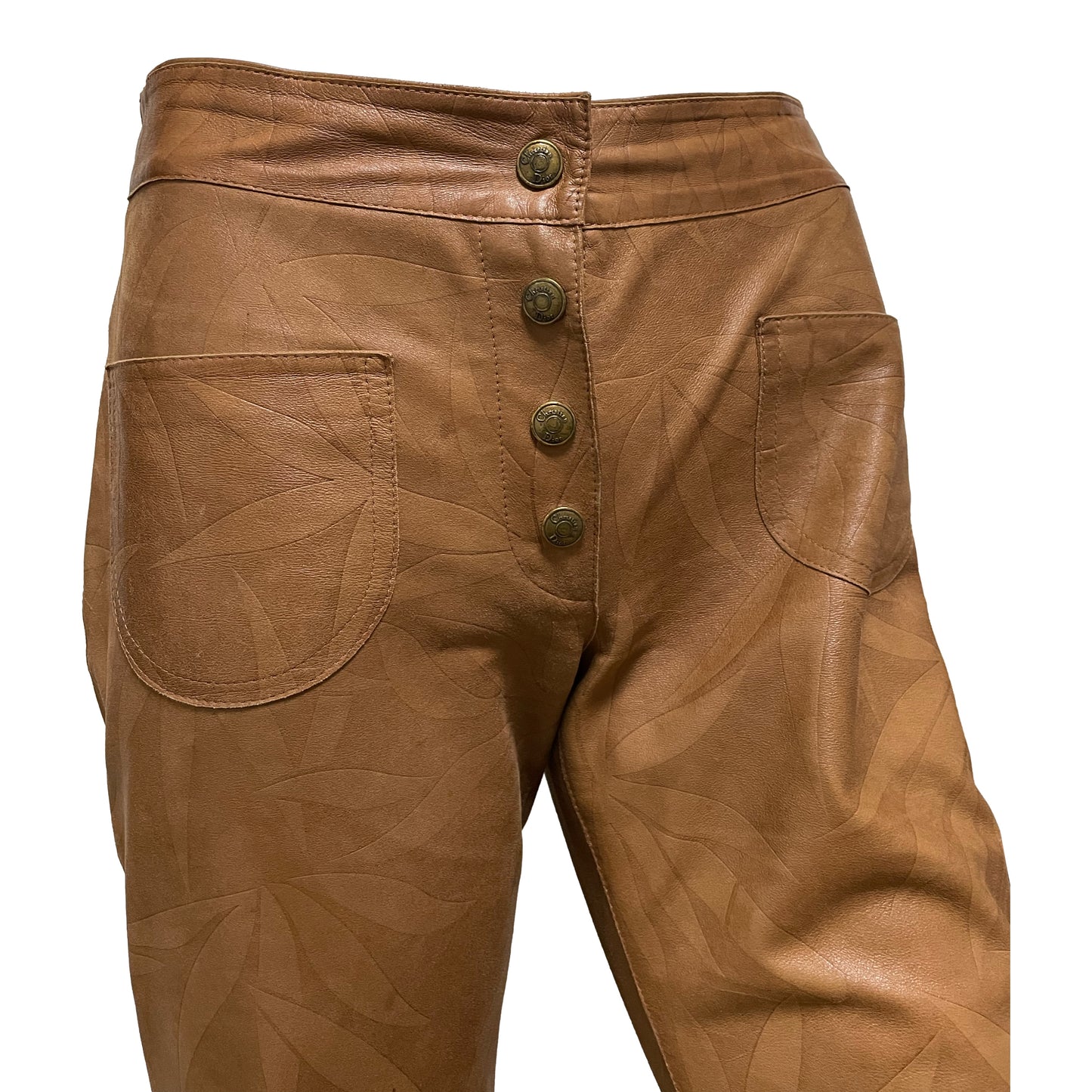 CHRISTIAN DIOR Spring Summer 2002 Leather Pants