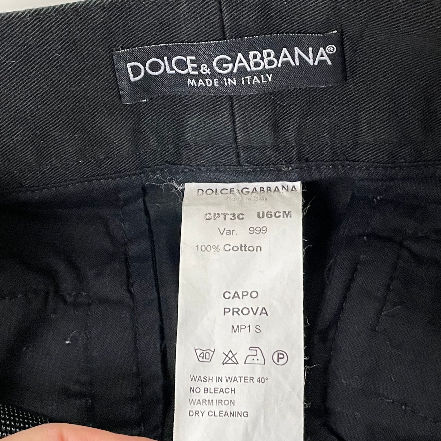 DOLCE&GABBANA Fall Winter 2003 Bondage Cargo Pants
