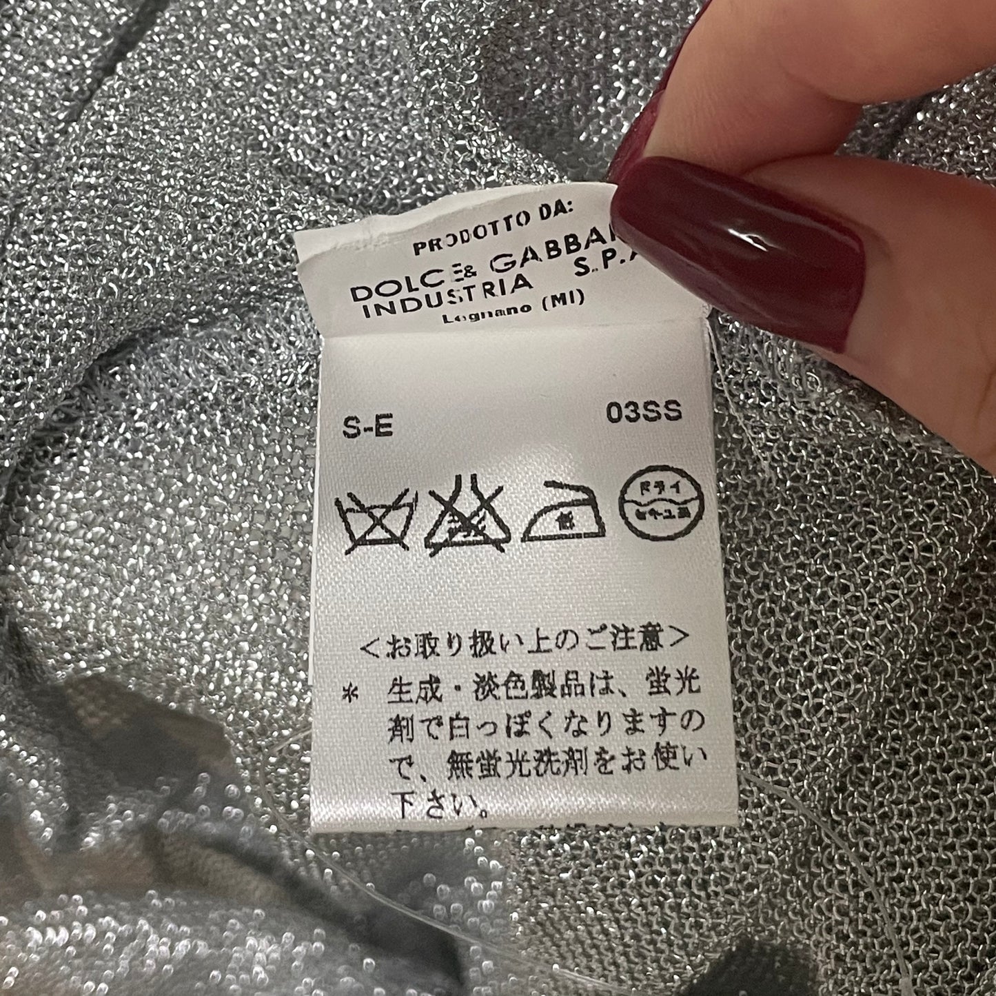 DOLCE&GABBANA Spring Summer 2003 Halter Neck Top