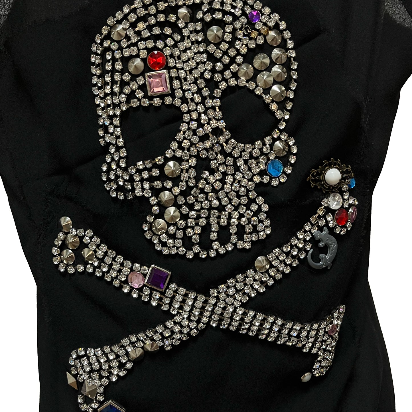 JUNYA WATANABE MAN Fall Winter 2002 Jewel Studded Skull Dress