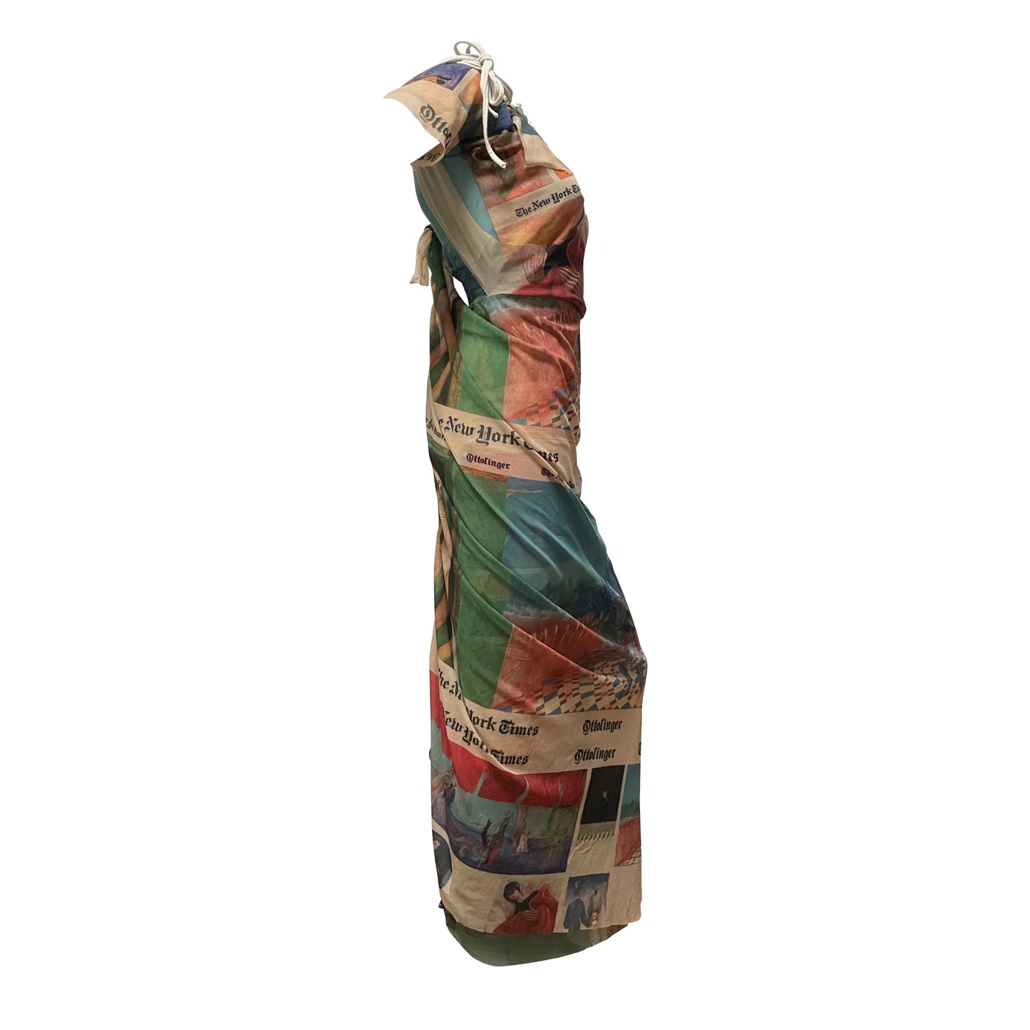 OTTOLINGER Spring Summer 2019 Julian Nguyen Mesh Draped Dress