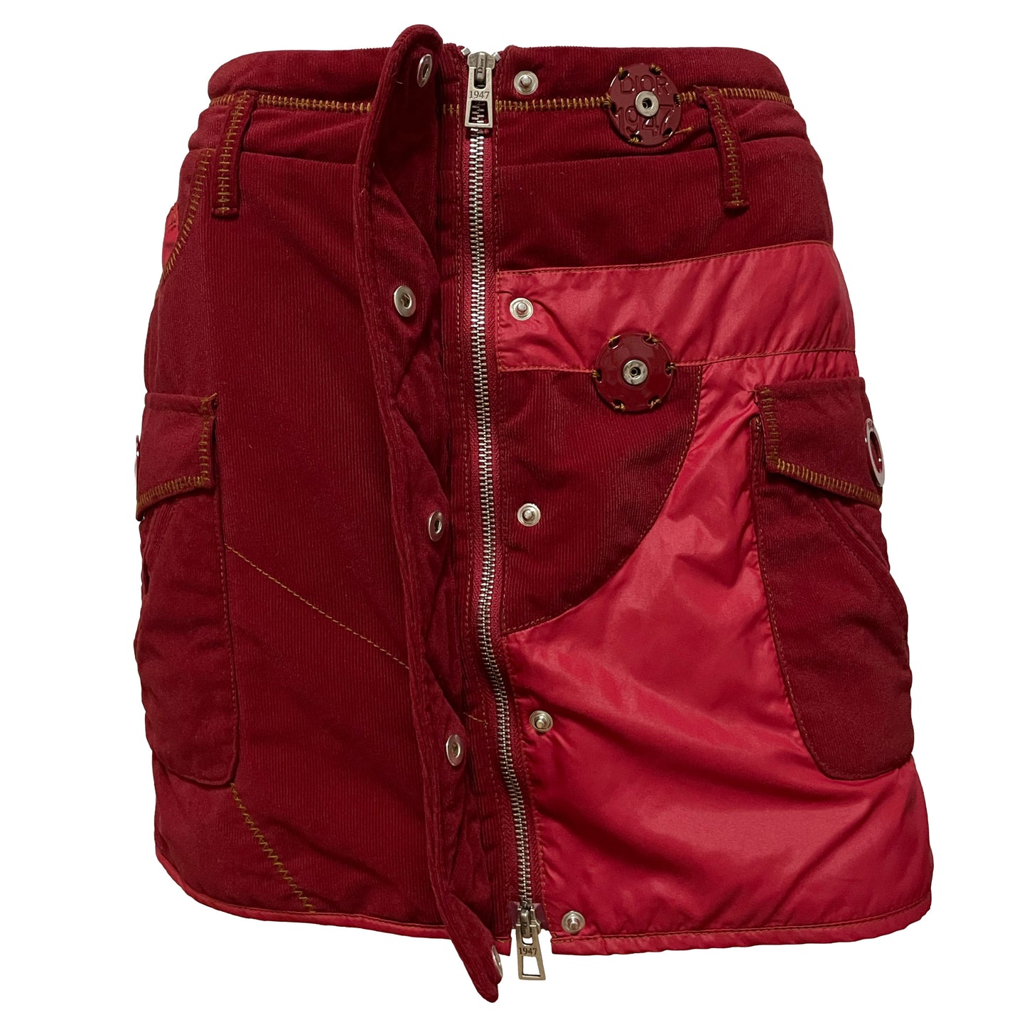 CHRISTIAN DIOR Fall Winter 2006 Corduroy Mini Skirt