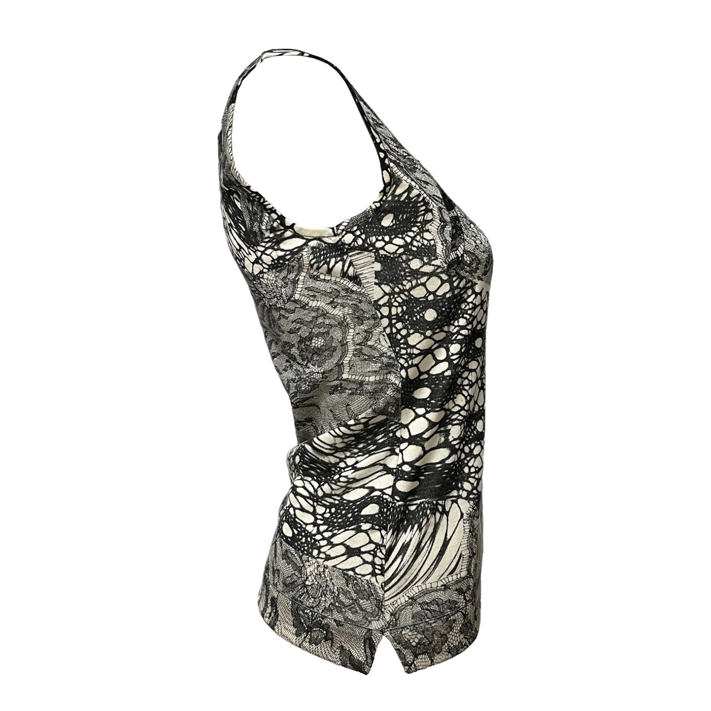 CHRISTIAN DIOR Spring Summer 2006 Lace Print Tank Top