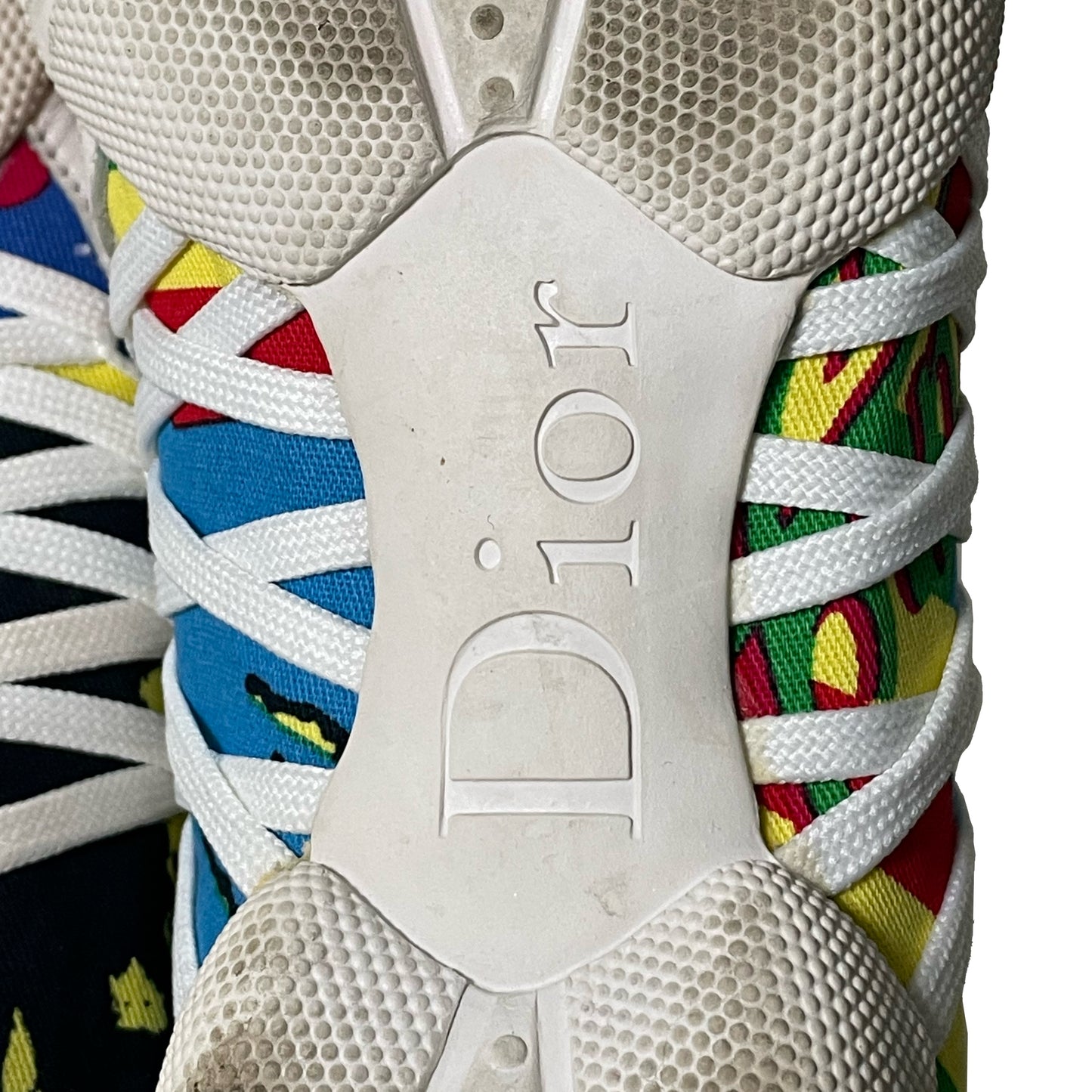 CHRISTIAN DIOR Fall Winter 2003 Rasta Mania Laced Up Sneakers