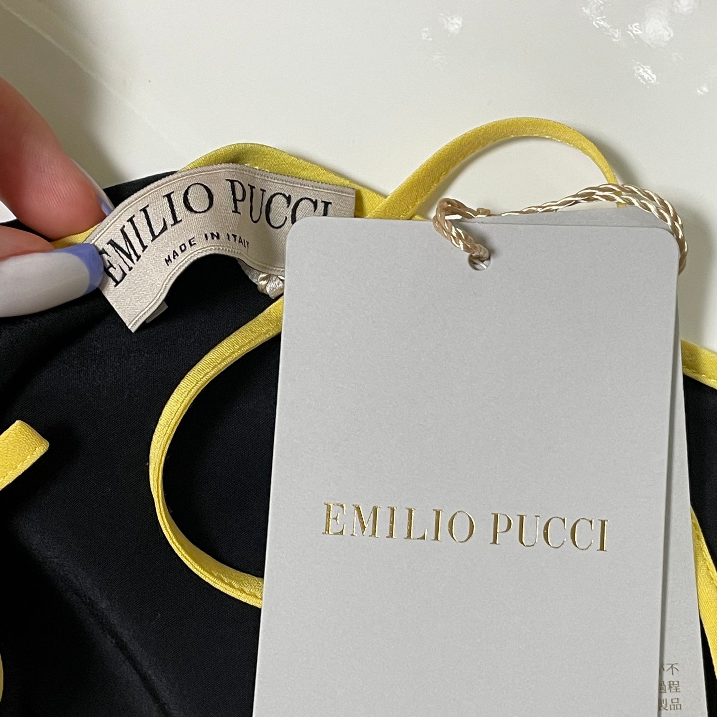 EMILIO PUCCI Spring Summer 2019 Silk Camisole