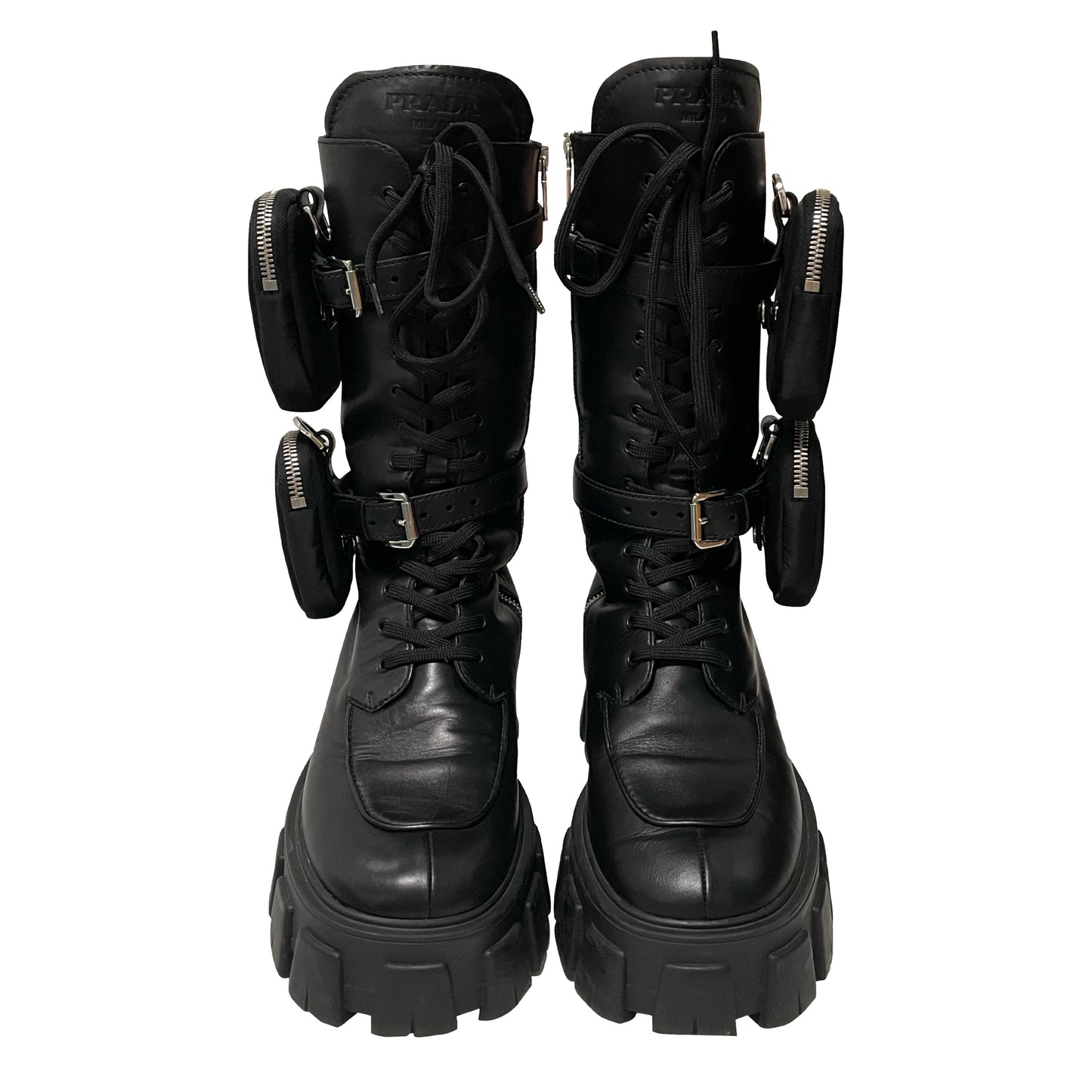 PRADA Fall Winter 2019 Monolith Boots