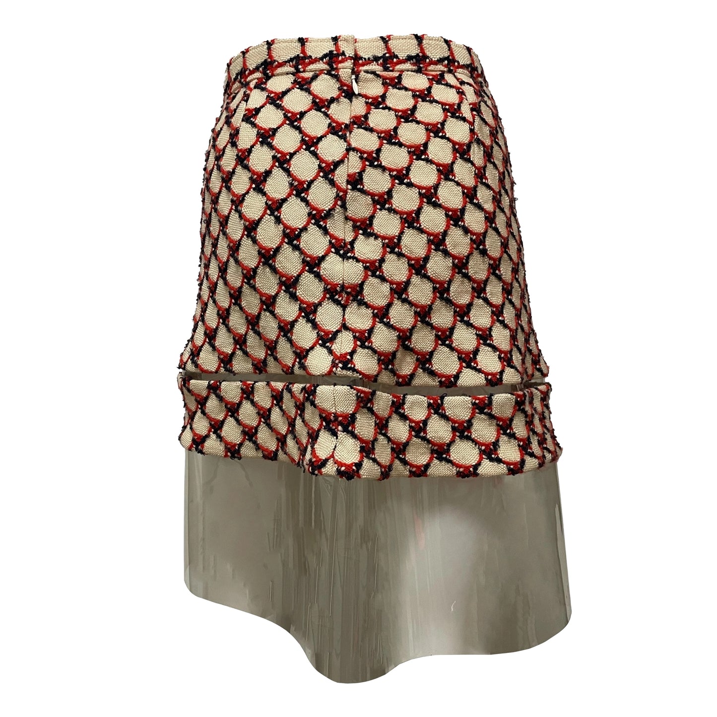 JUNYA WATANABE Fall Winter 2001 PVC Flared Midi Skirt