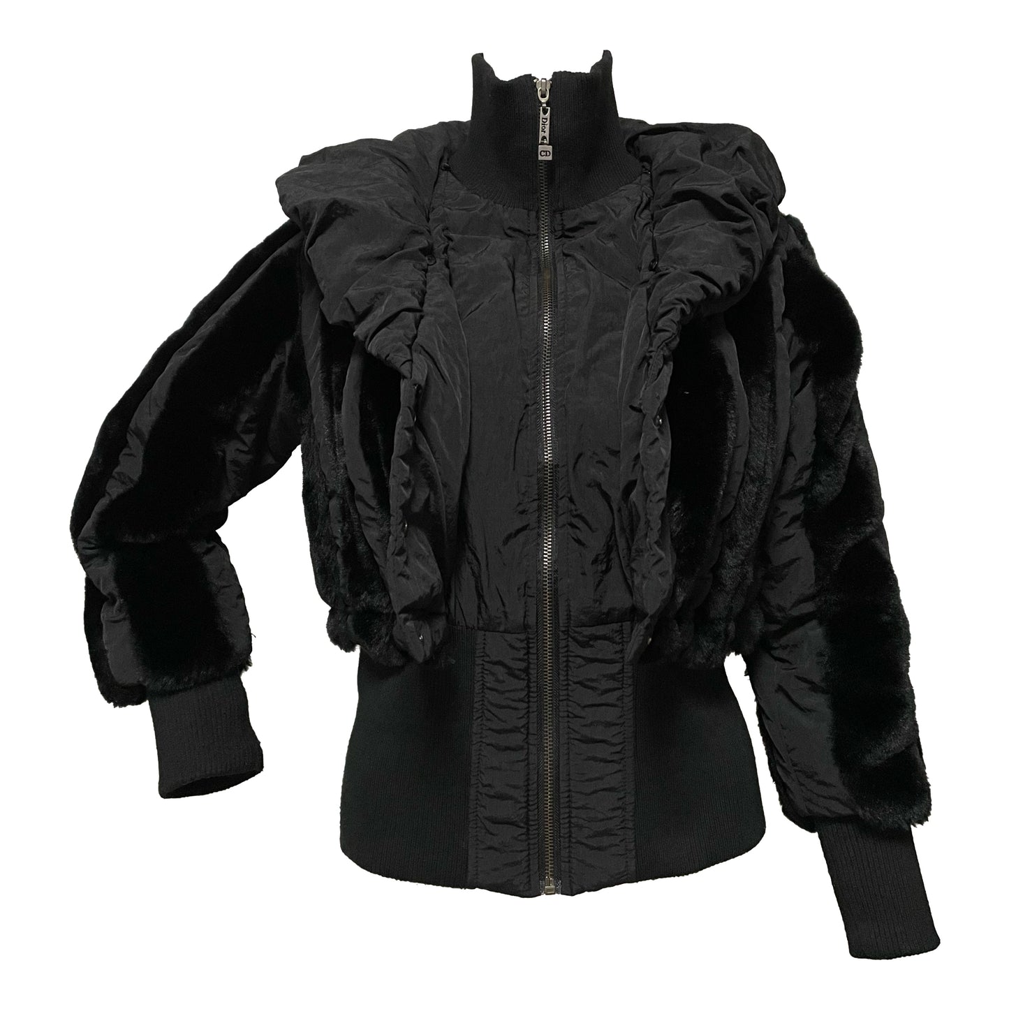 CHRISTIAN DIOR Fall Winter 2002 Fur Blouson Jacket