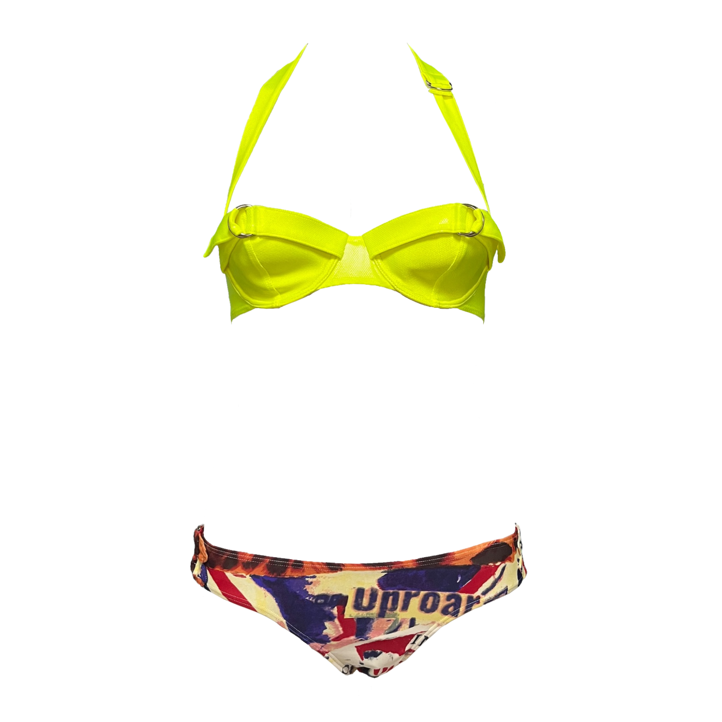 CHRISTIAN DIOR Spring Summer 2003 "Victim" Print Bikini
