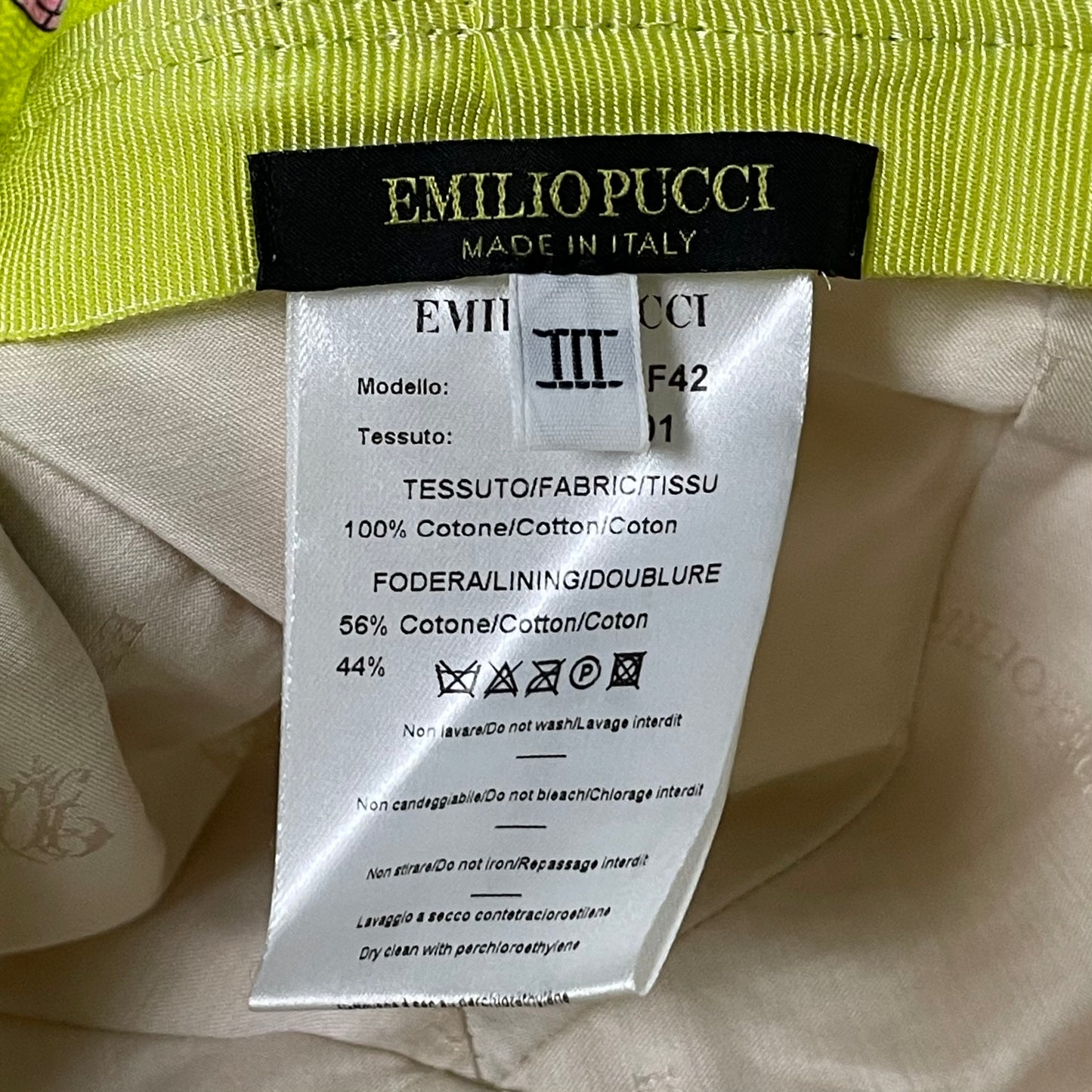 EMILIO PUCCI Floral Bucket Hat