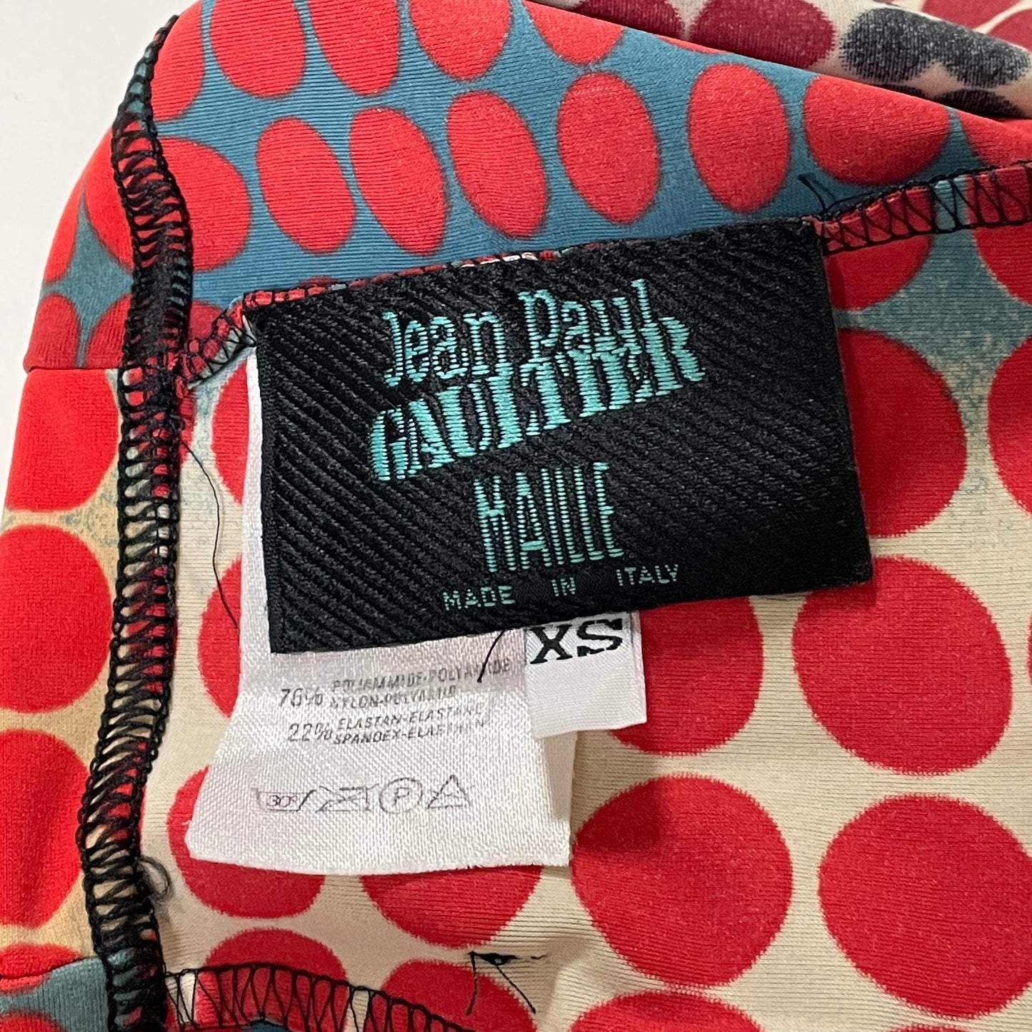 JEAN PAUL GAULTIER Fall Winter 1995 Cyber Dots Cap