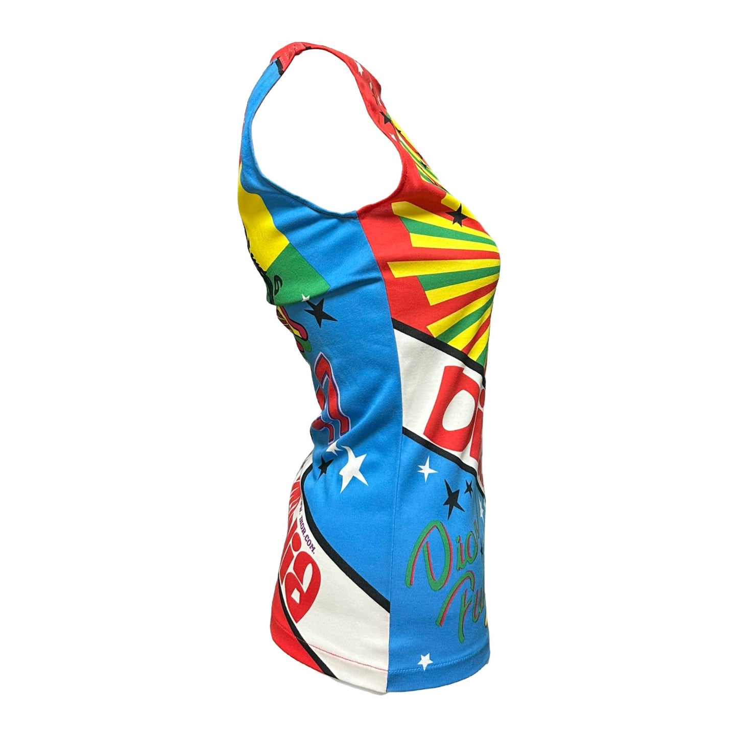 CHRISTIAN DIOR Spring Summer 2004 Rasta Mania Bob Marley Tank Top