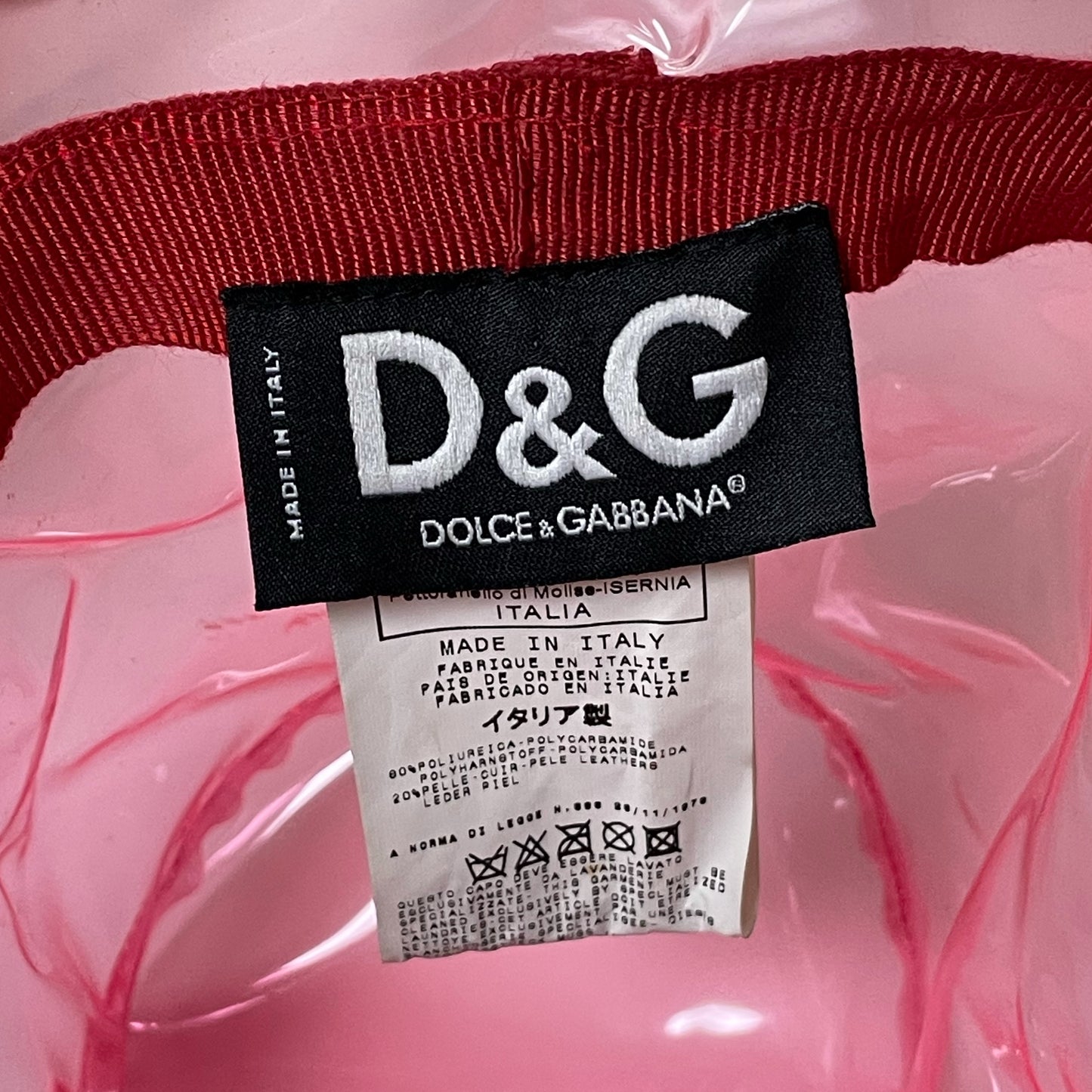 D&G Spring Summer 2004 PVC Cowboy Hat