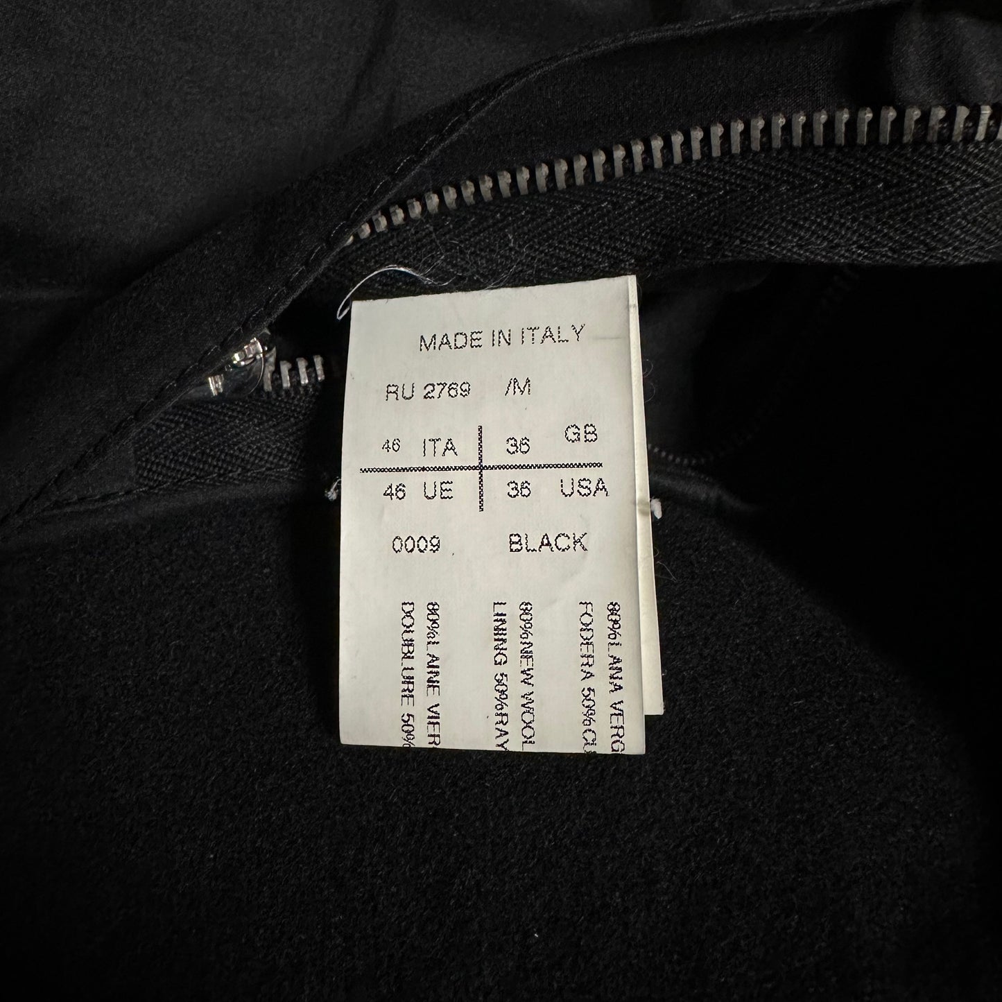 RICK OWENS Fall Winter 2011 Neck Down Jacket