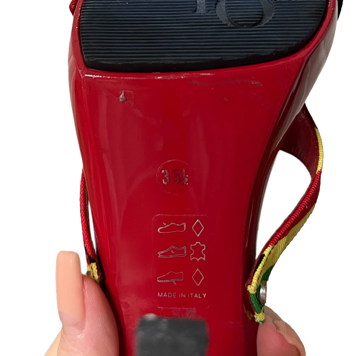 CHRISTIAN DIOR Spring Summer 2004 Rasta Mania Sandals