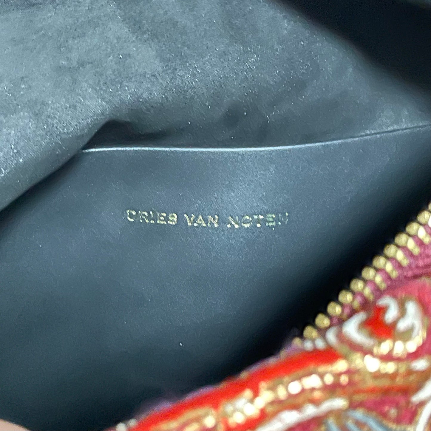 DRIES VAN NOTEN Spring Summer 2020 Embroidered Hand Bag