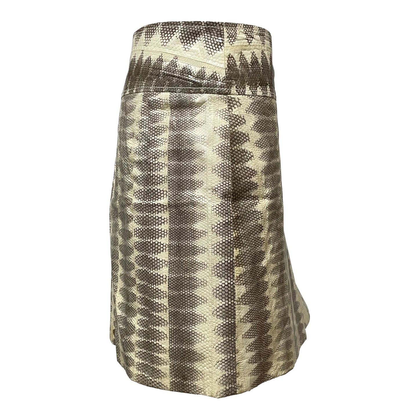 DOLCE&GABBANA Spring Summer 2005 Snake Mini Skirt